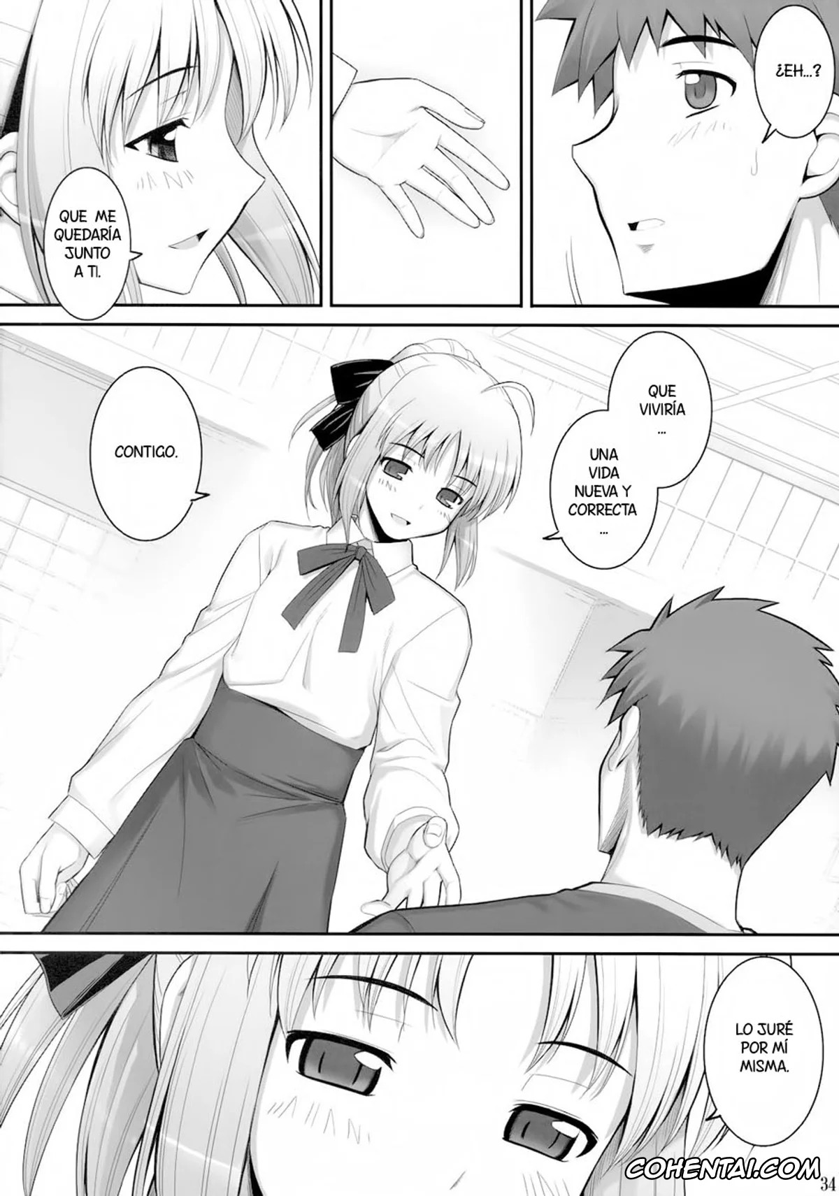 Fate/stay night porno, Saber | Arturia Pendragon porno, RE 10 (Fate/stay night), pagina 35
