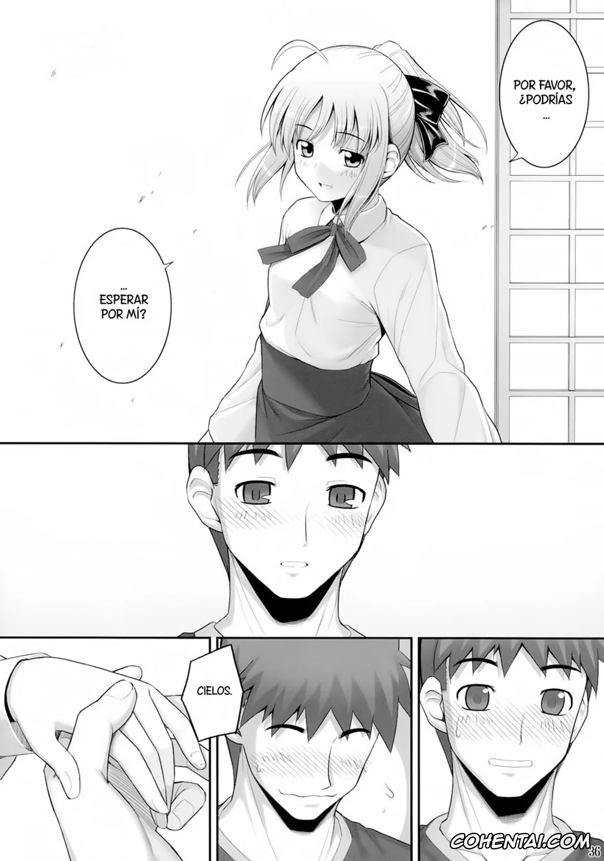 Fate/stay night xxx, Saber | Arturia Pendragon xxx, RE 10 (Fate/stay night), pagina 37