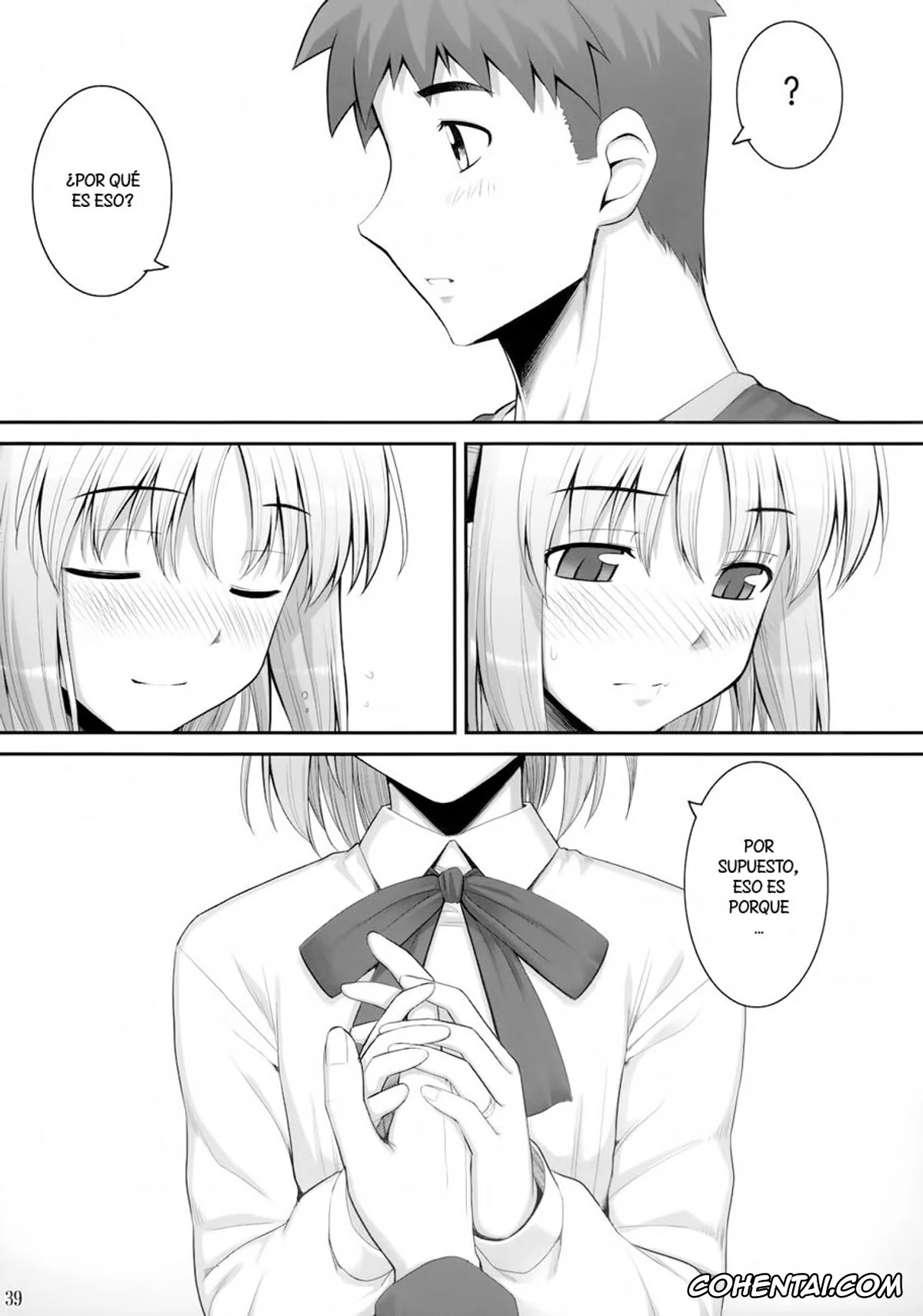 Fate/stay night xxx, Saber | Arturia Pendragon xxx, RE 10 (Fate/stay night), pagina 40