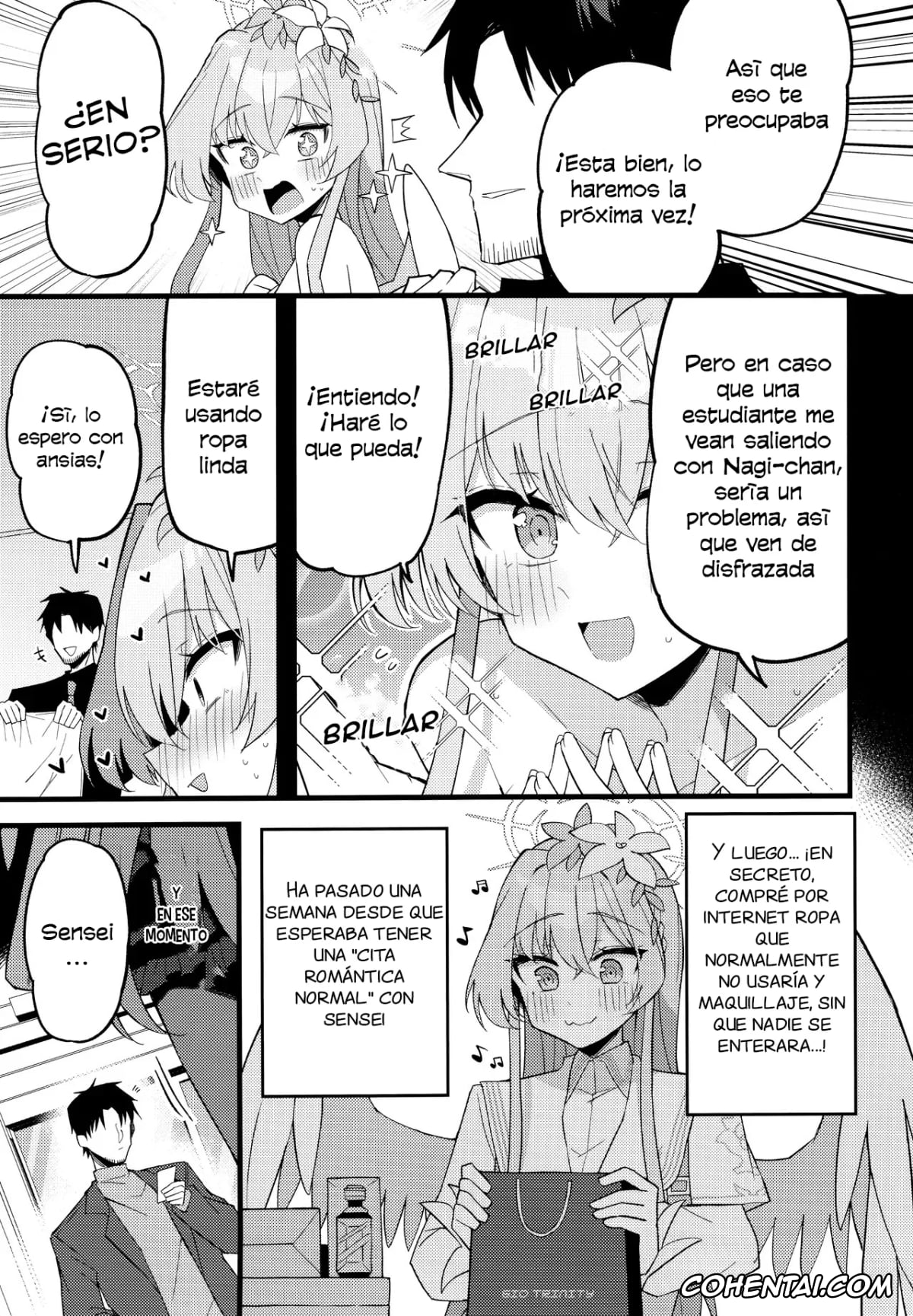 Blue Archive hentai, Nagisa Kirifuji hentai, Sensei hentai, Konna Oshinobi Date… Kiitemasen! (Blue Archive), pagina 6