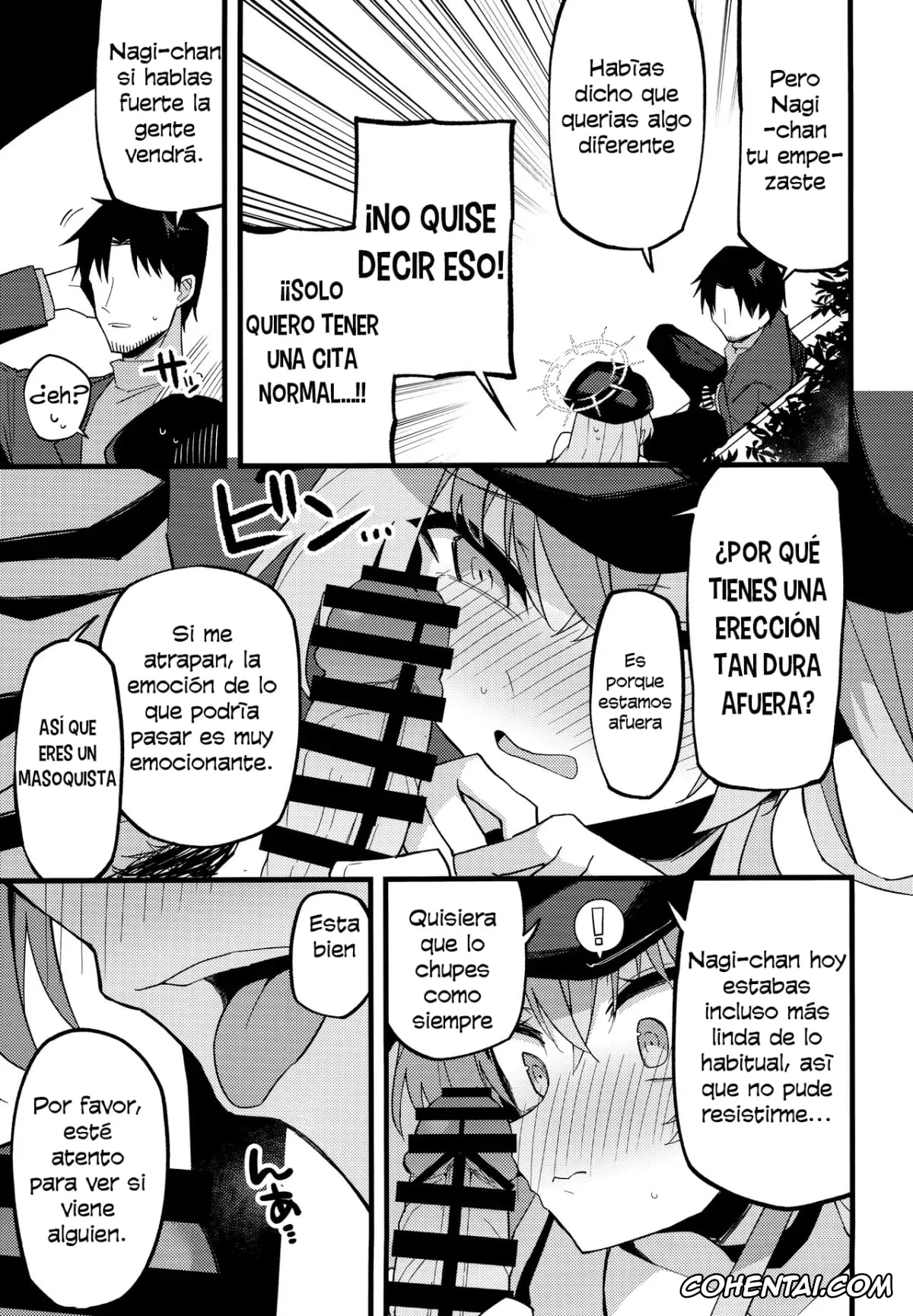 Blue Archive xxx, Nagisa Kirifuji xxx, Sensei xxx, Konna Oshinobi Date… Kiitemasen! (Blue Archive), pagina 10