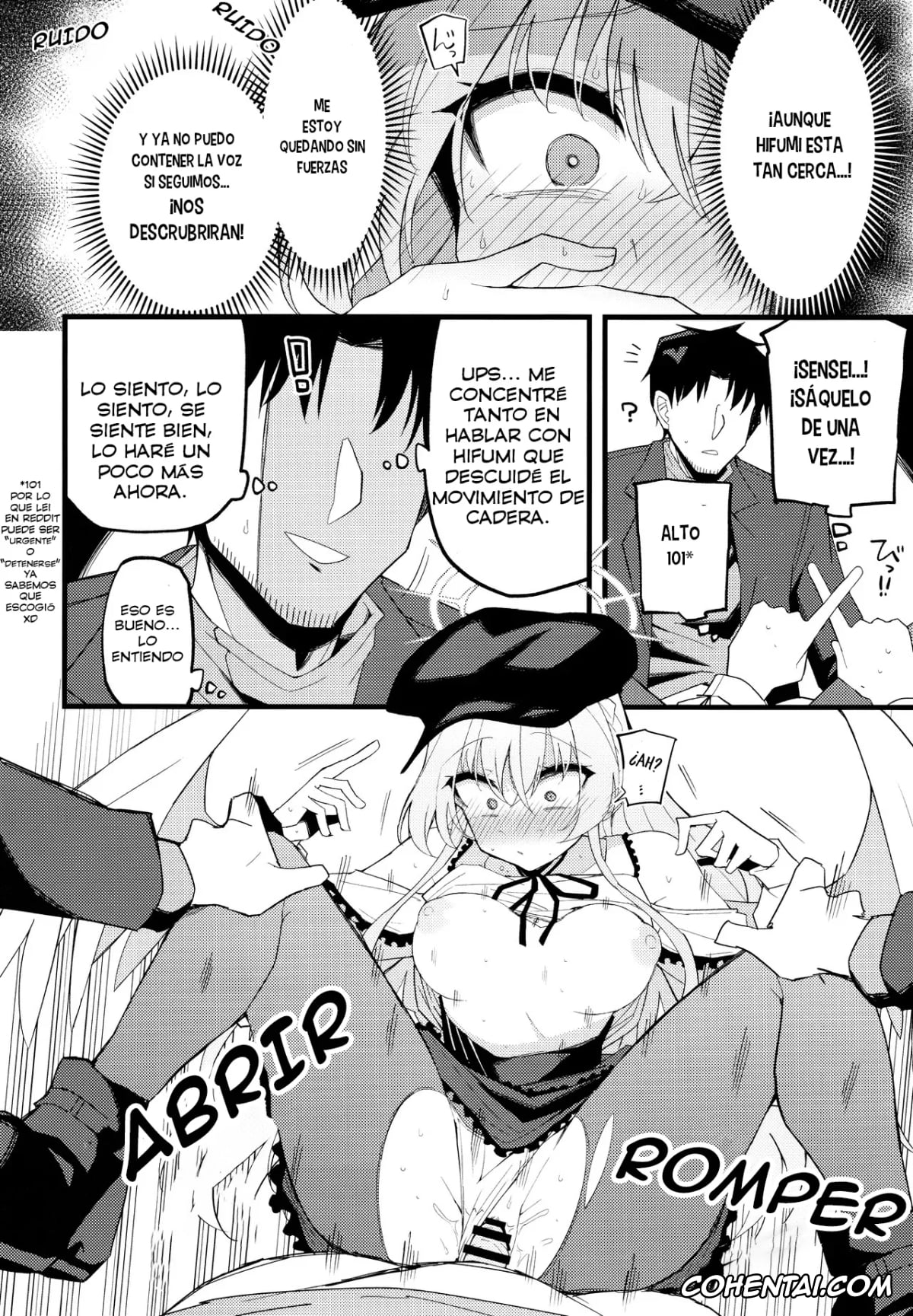 Blue Archive xxx, Nagisa Kirifuji xxx, Sensei xxx, Konna Oshinobi Date… Kiitemasen! (Blue Archive), pagina 19