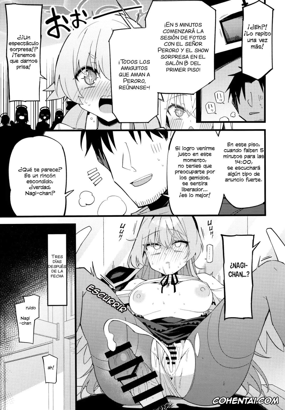Blue Archive xxx, Nagisa Kirifuji xxx, Sensei xxx, Konna Oshinobi Date… Kiitemasen! (Blue Archive), pagina 22