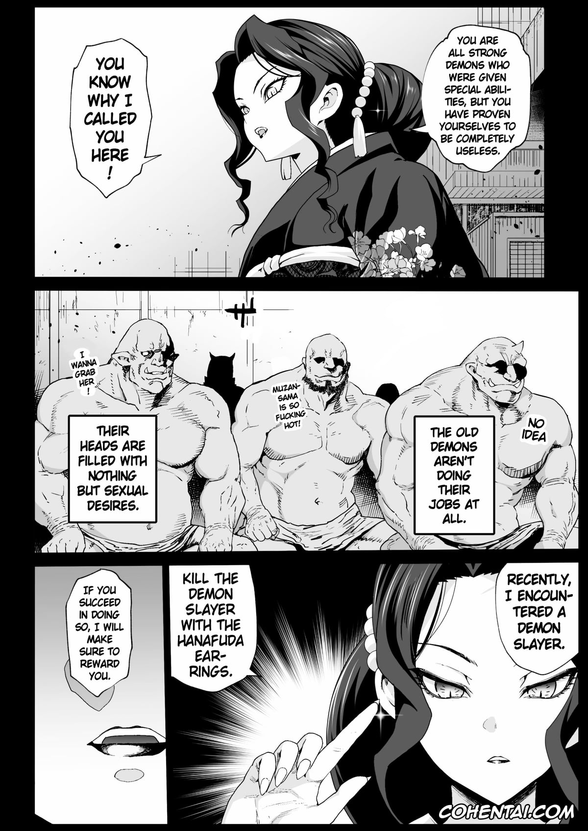 Kimetsu No Yaiba | Demon Slayer porno, Mother Spider Demon porno, Muzan Kibutsuji porno, RAPE OF DEMON SLAYER 4 – Making a Mess of Lady Muzan-sama (Kimetsu no Yaiba), pagina 5