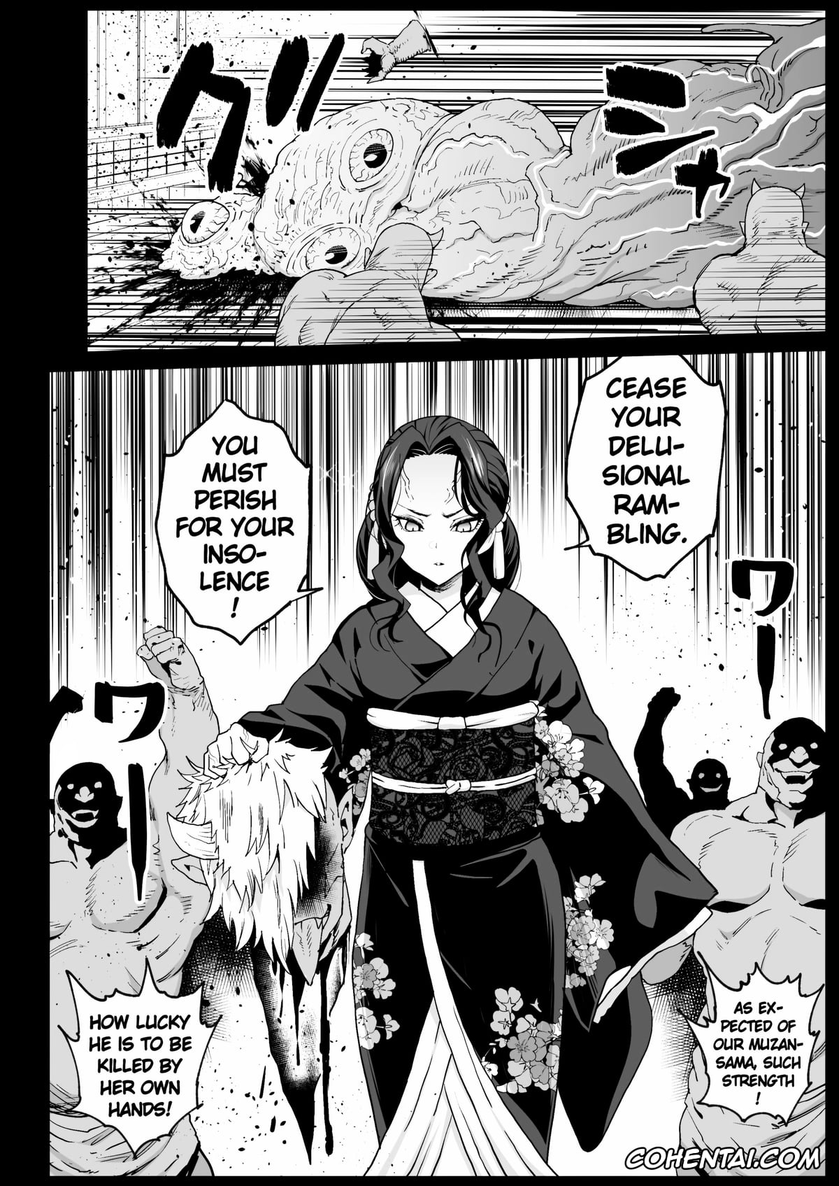 Kimetsu No Yaiba | Demon Slayer xxx, Mother Spider Demon xxx, Muzan Kibutsuji xxx, RAPE OF DEMON SLAYER 4 – Making a Mess of Lady Muzan-sama (Kimetsu no Yaiba), pagina 7