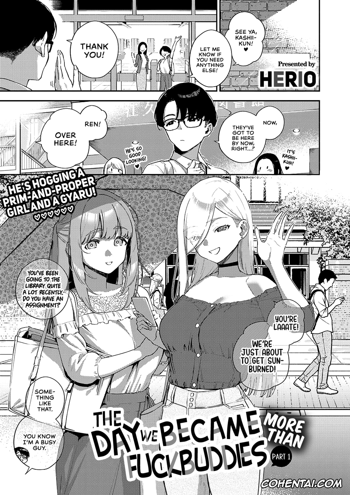 Revistas xxx, COMIC ExE xxx, Bokura ga SeFri ja Nakunaru Hi -Zenpen- (Bitter Sweet Complex) (COMIC ExE 41), pagina 1