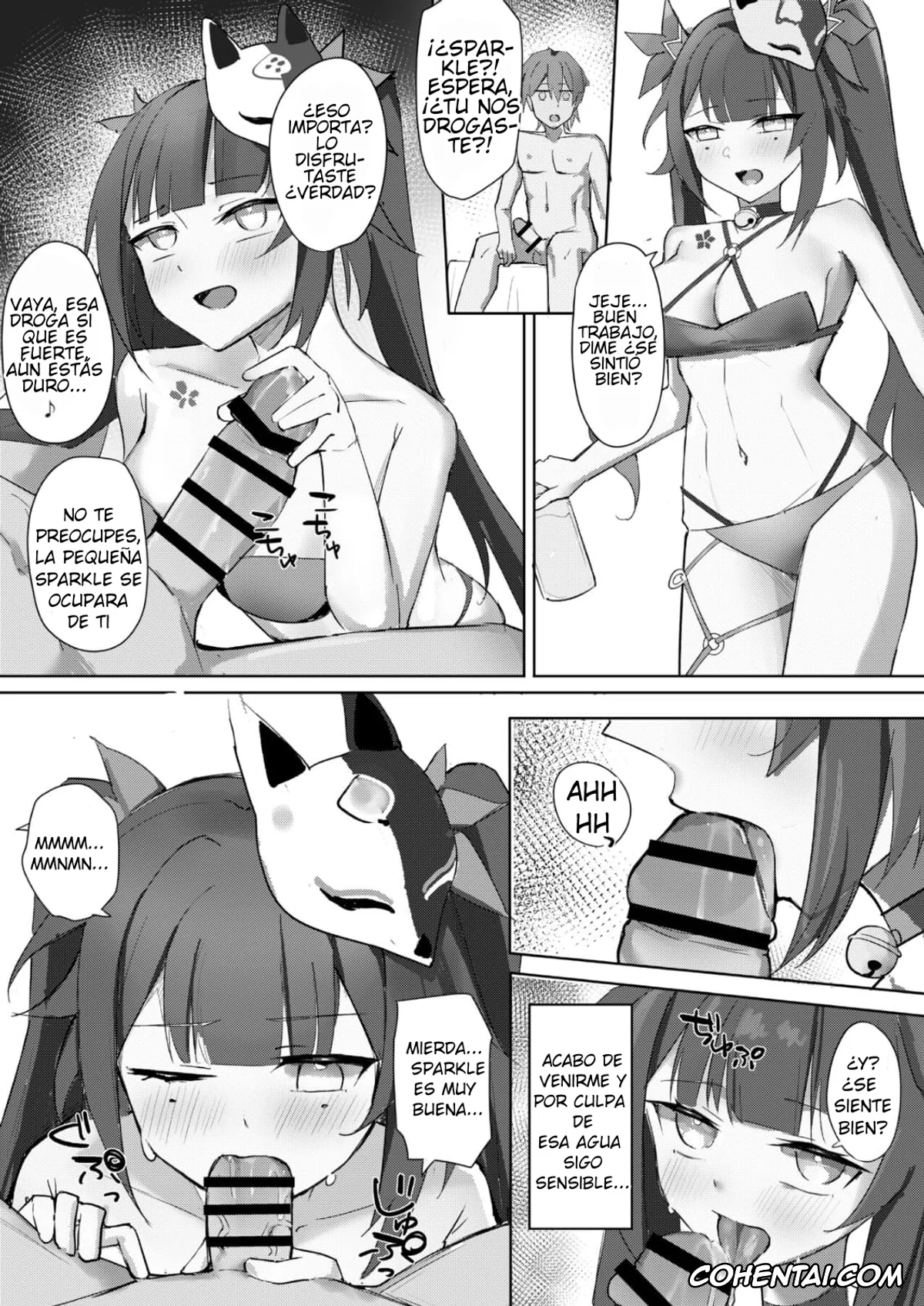 Honkai: Star Rail hentai, Caelus hentai, Firefly hentai, March 7th hentai, Sparkle hentai, Hanabi no Itazura (Honkai: Star Rail), pagina 9