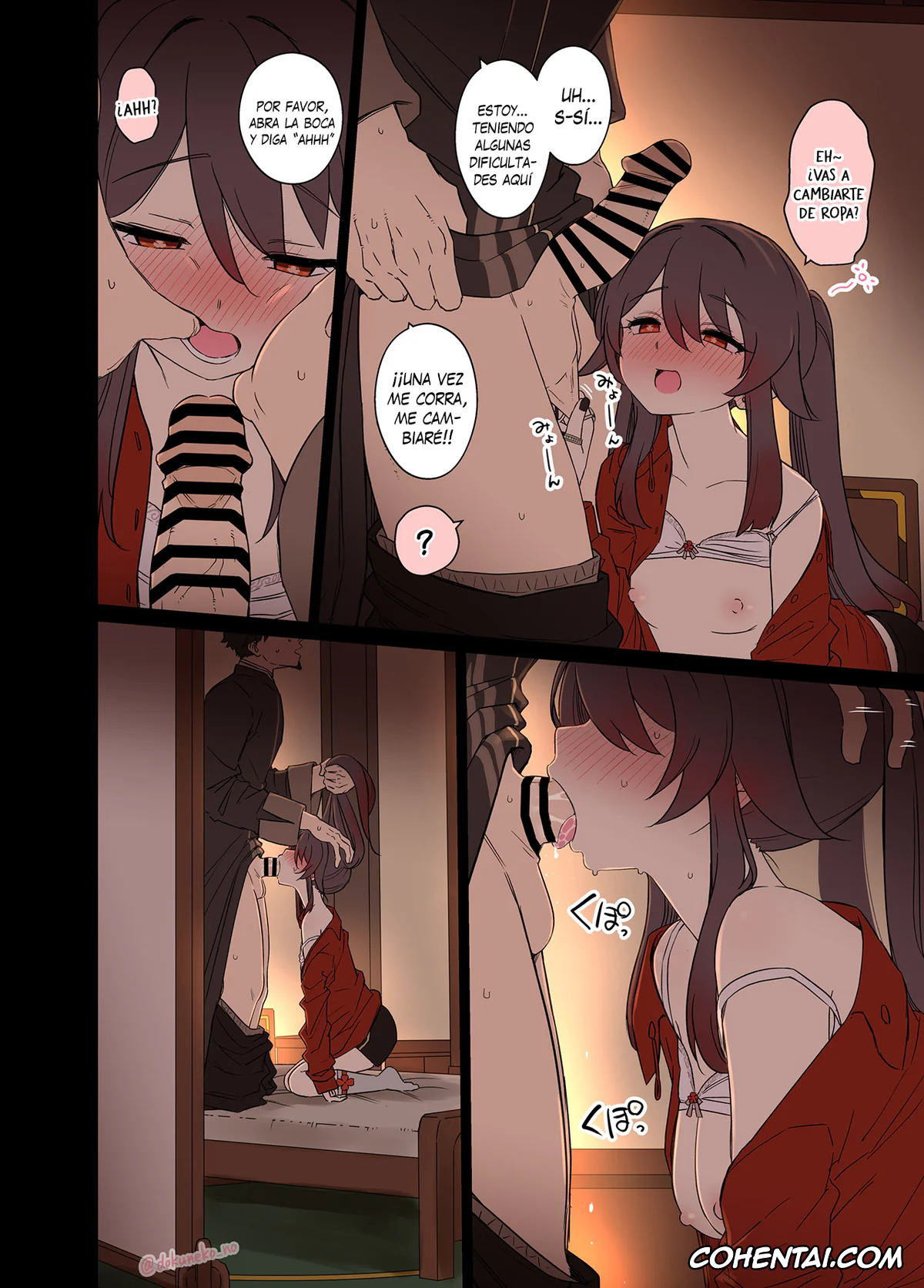 Genshin Impact hentai, Hu Tao hentai, Hu Tao ni Warui Koto o Suru no Hanashi (Genshin Impact), pagina 9