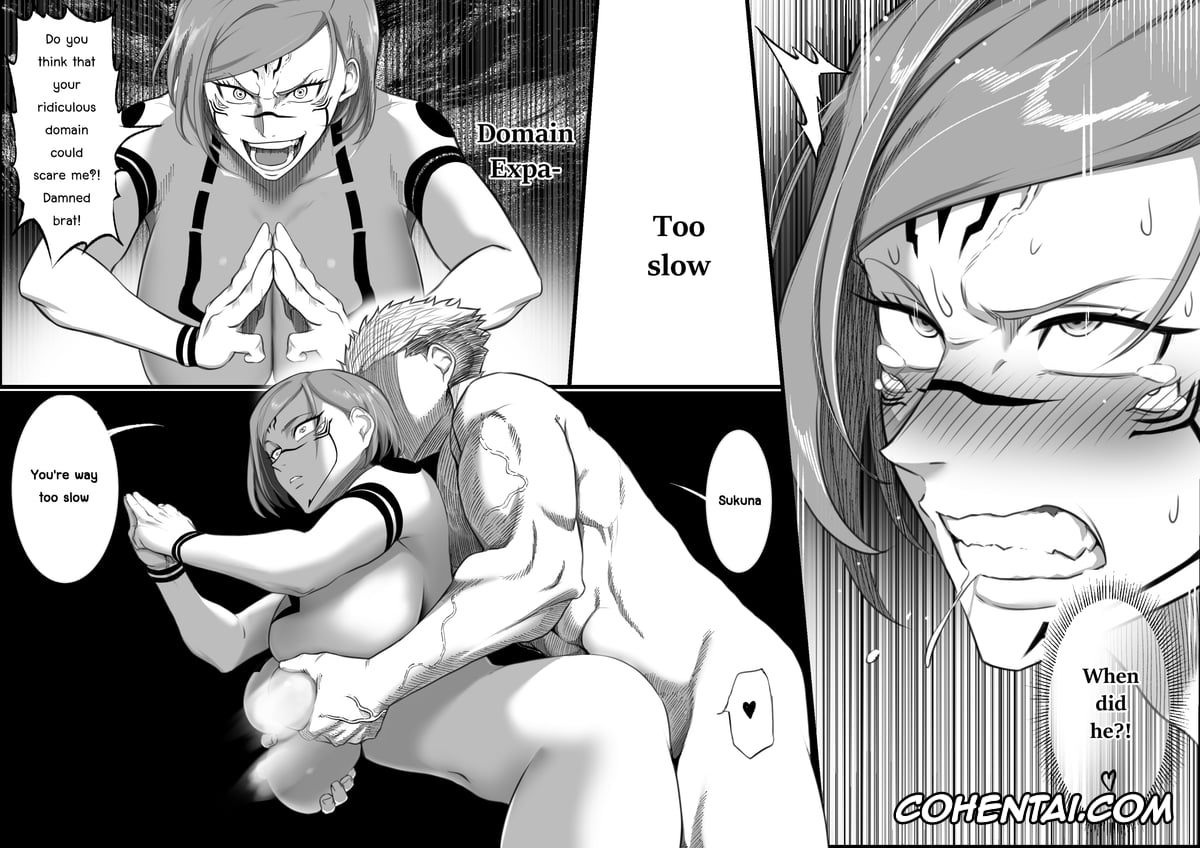 Jujutsu Kaisen hentai, Nobara Kugisaki hentai, Sukuna hentai, Yuuji Itadori hentai, Bad Nobara (Jujutsu Kaisen), pagina 6