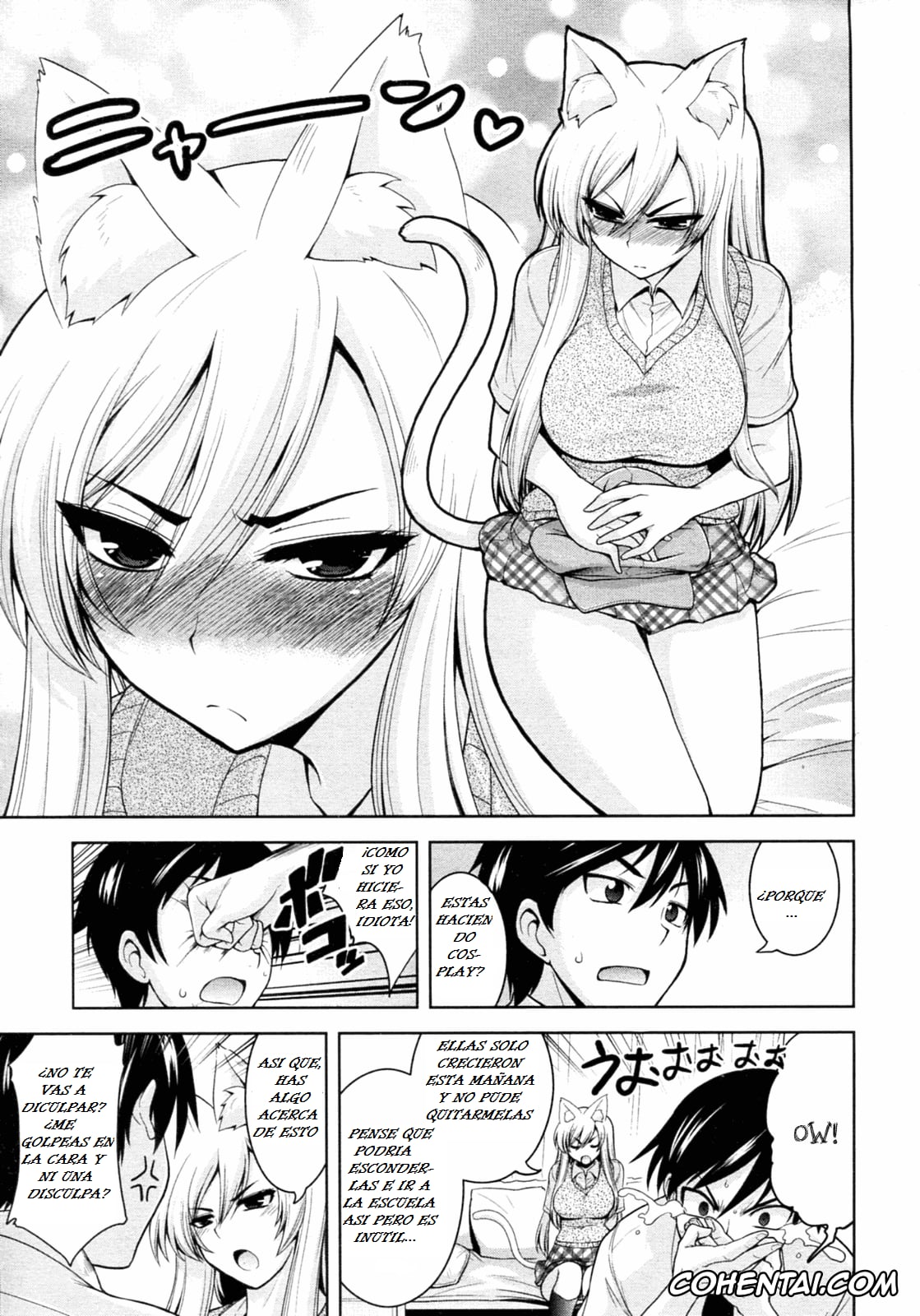 Revistas porno, COMIC Aun porno, Tabekko Doubutsu (Neko Hen) (COMIC Aun 2010-04), pagina 5