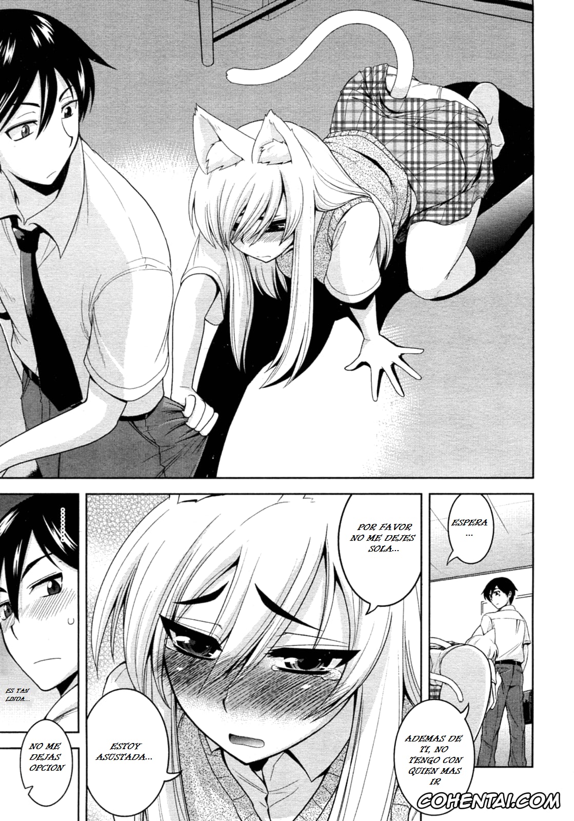 Revistas xxx, COMIC Aun xxx, Tabekko Doubutsu (Neko Hen) (COMIC Aun 2010-04), pagina 7