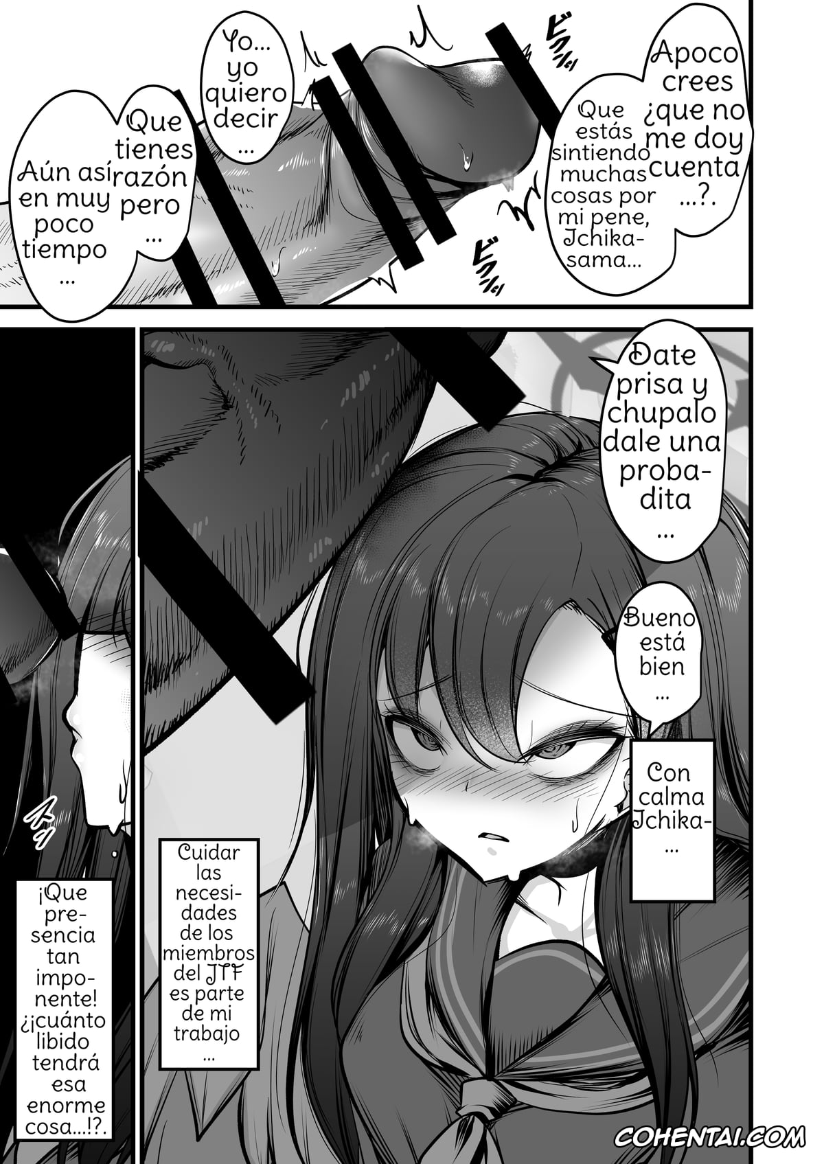 Blue Archive xxx, Ichika Nakamasa xxx, Jtf Mob xxx, Nakamasa Ichika VS Dekachin Mob-chan (Blue Archive), pagina 4