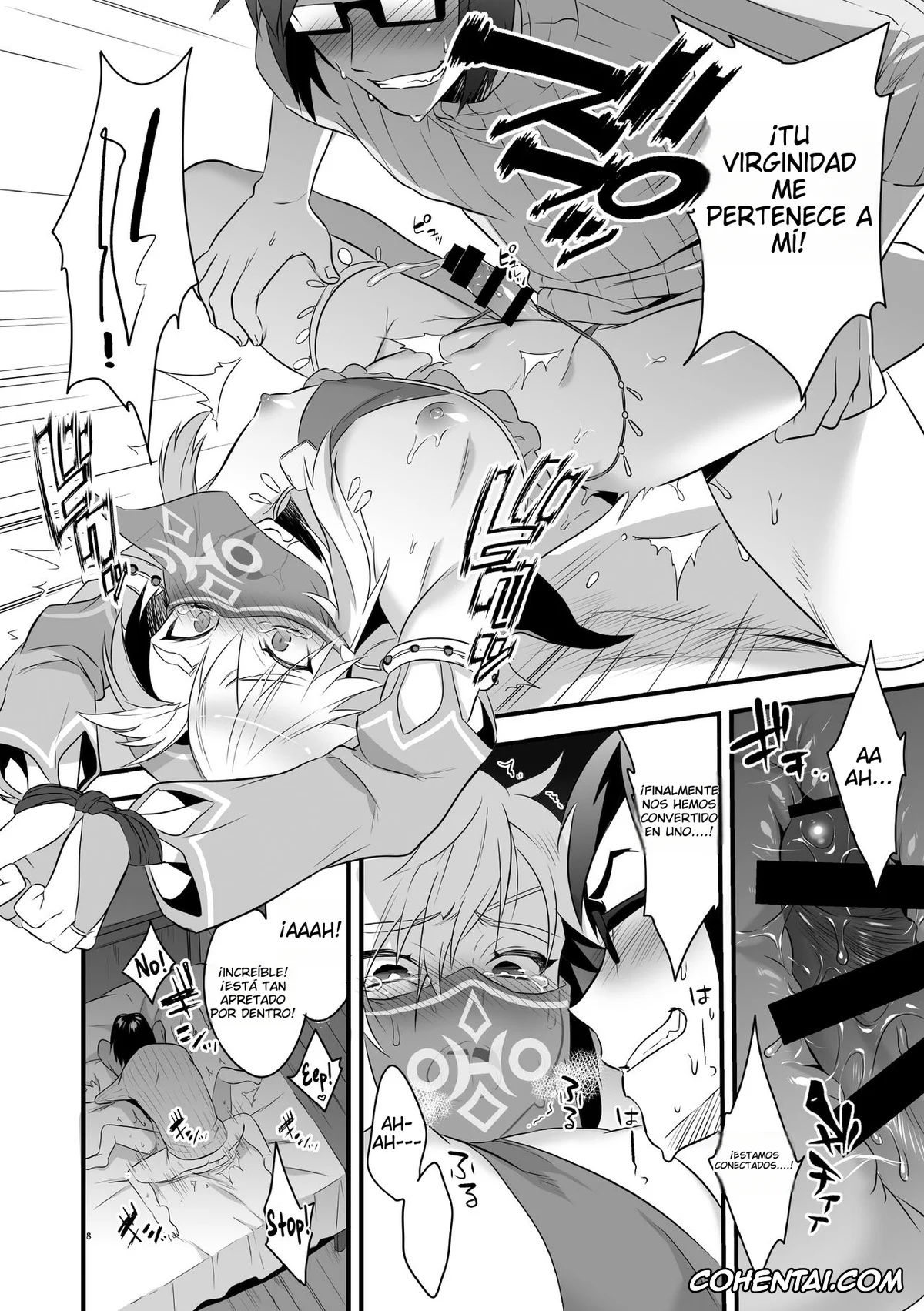 The Legend Of Zelda xxx, Link xxx, Yuusha ga Onnanoko ni Sarechau Hon (The Legend of Zelda), pagina 19