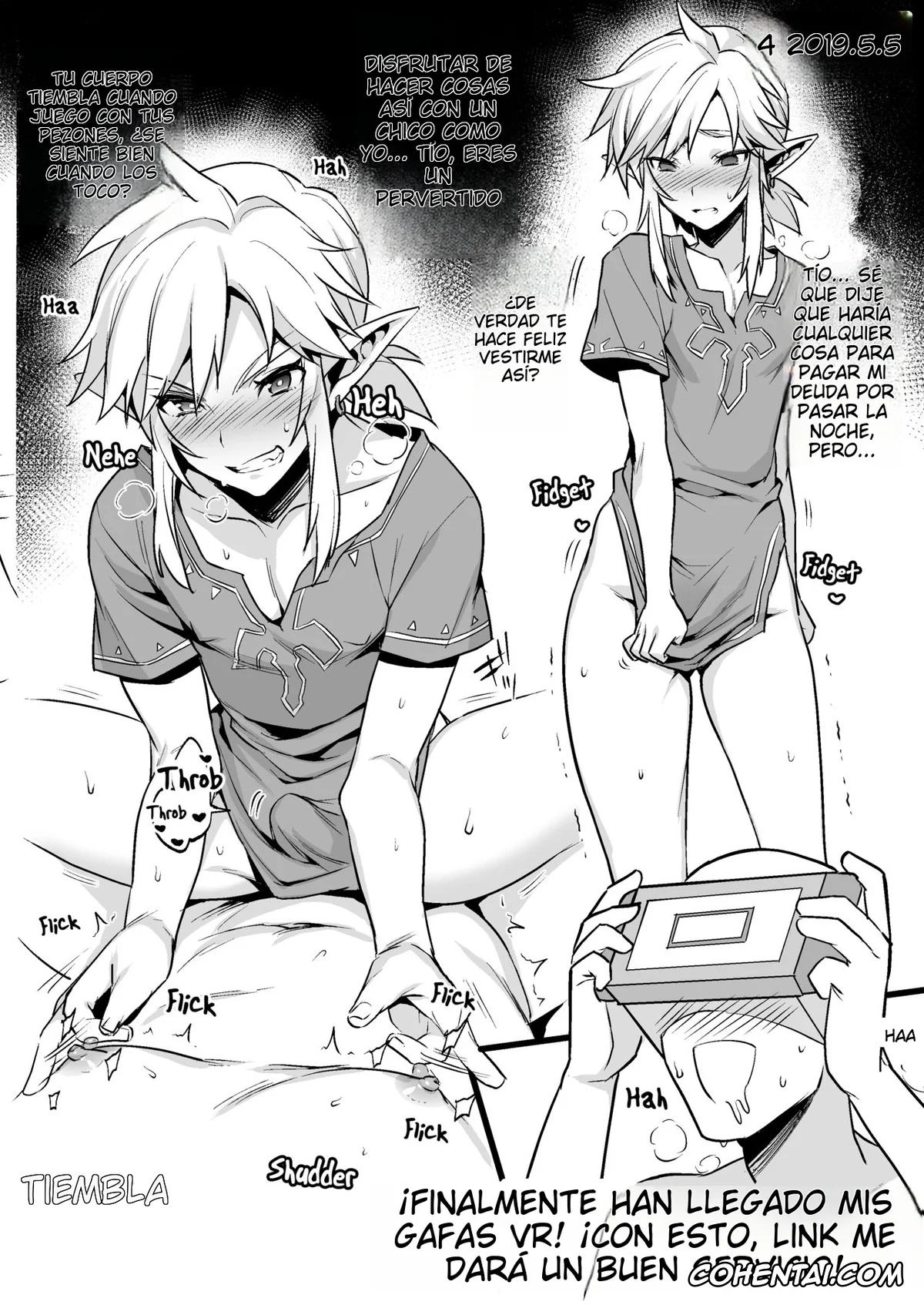 The Legend Of Zelda xxx, Link xxx, Yuusha no Sairokubon Challenge (The Legend of Zelda), pagina 13