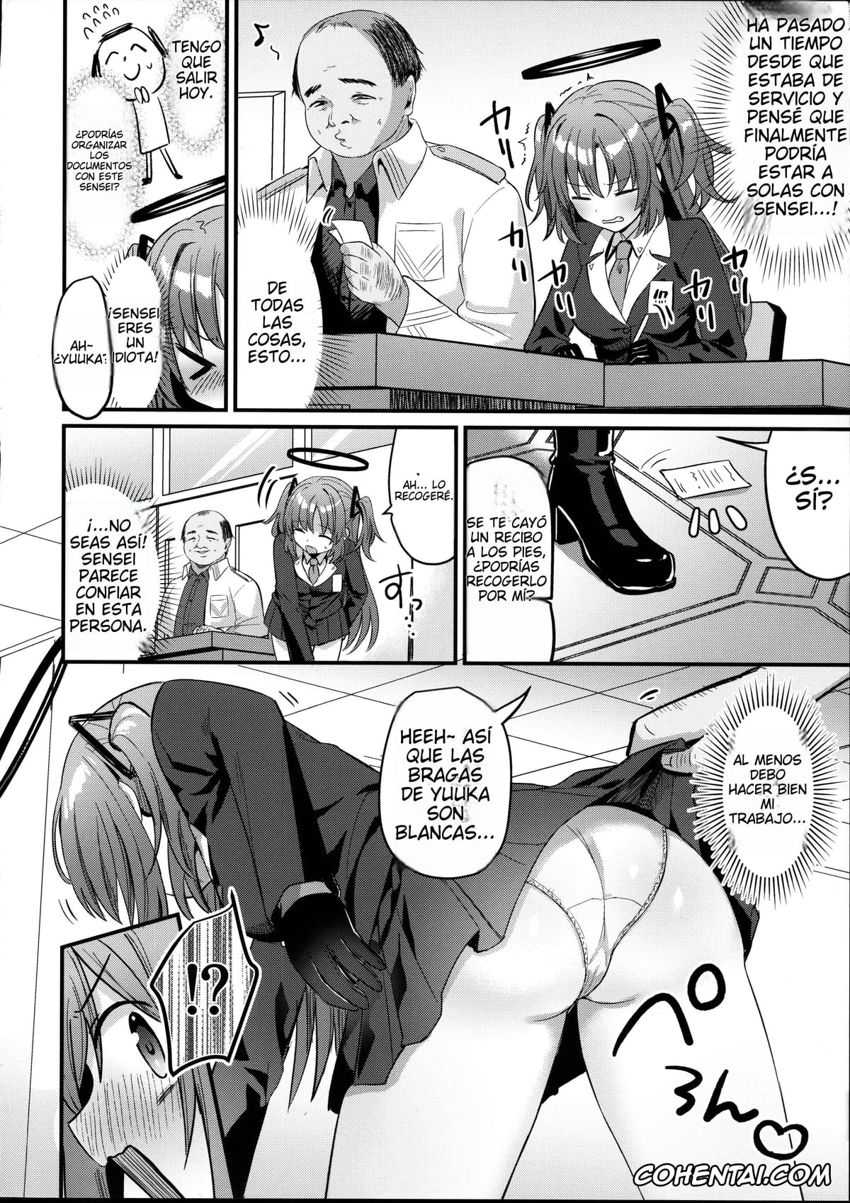 Blue Archive xxx, Yuuka Hayase xxx, Kimodebu Sugite Kivotos o Horoboshita Sensei ga Bessekaisen no Yuuka o NTR Ryoujoku suru Hon (Blue Archive), pagina 7
