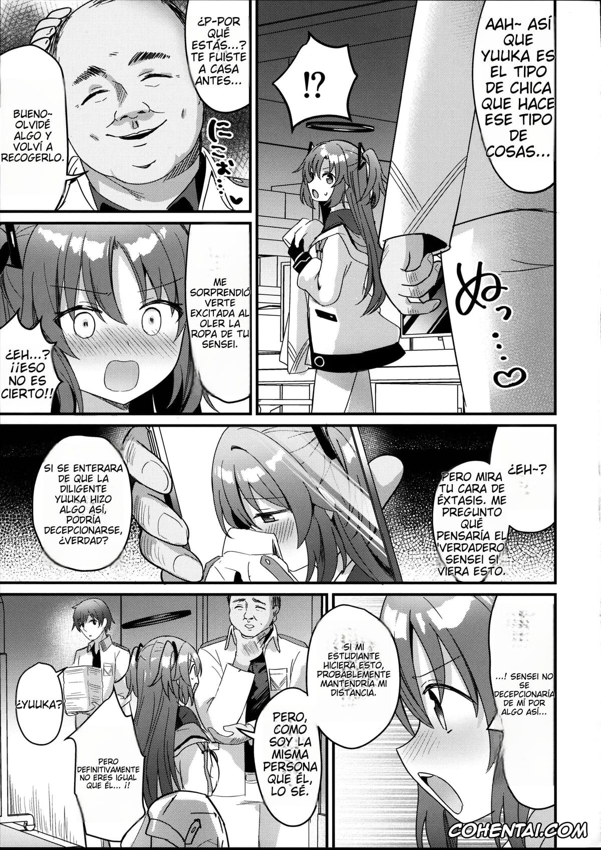 Blue Archive xxx, Yuuka Hayase xxx, Kimodebu Sugite Kivotos o Horoboshita Sensei ga Bessekaisen no Yuuka o NTR Ryoujoku suru Hon (Blue Archive), pagina 10