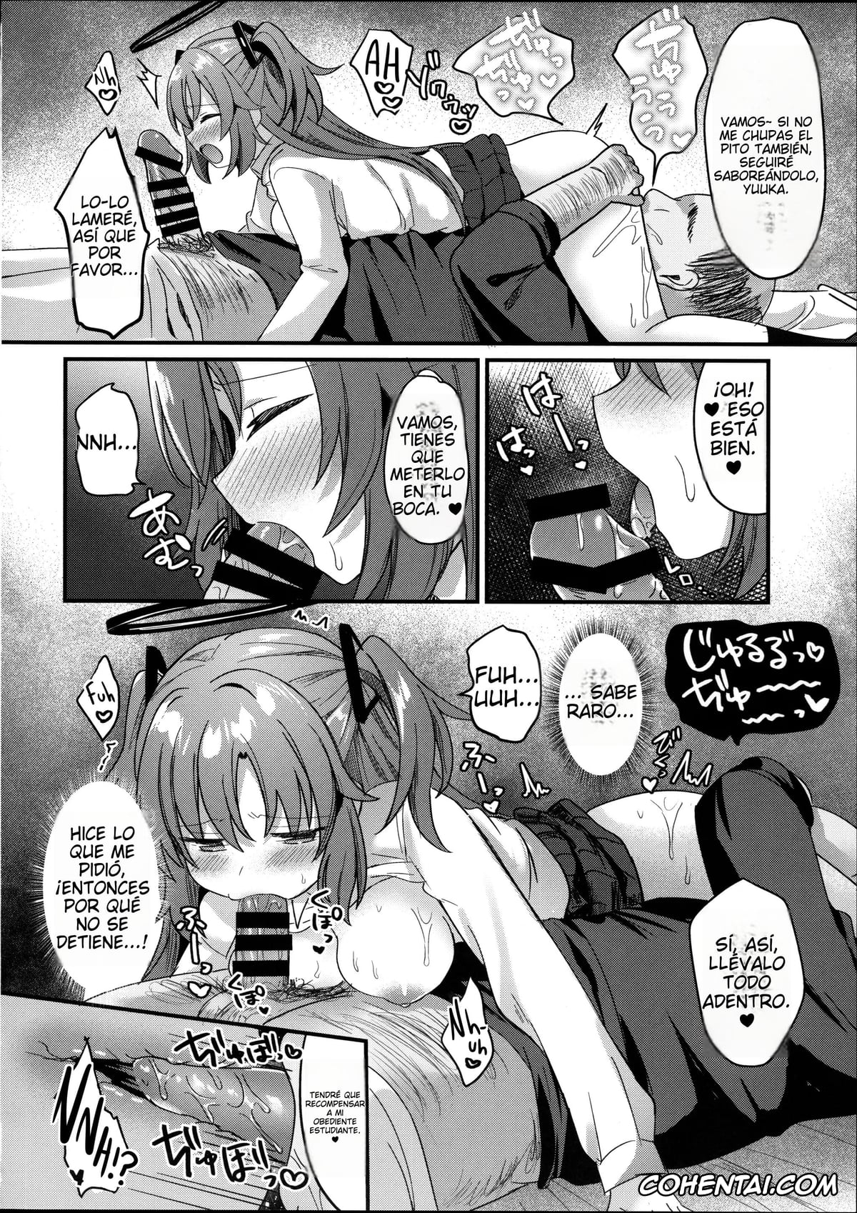 Blue Archive hentai, Yuuka Hayase hentai, Kimodebu Sugite Kivotos o Horoboshita Sensei ga Bessekaisen no Yuuka o NTR Ryoujoku suru Hon (Blue Archive), pagina 15