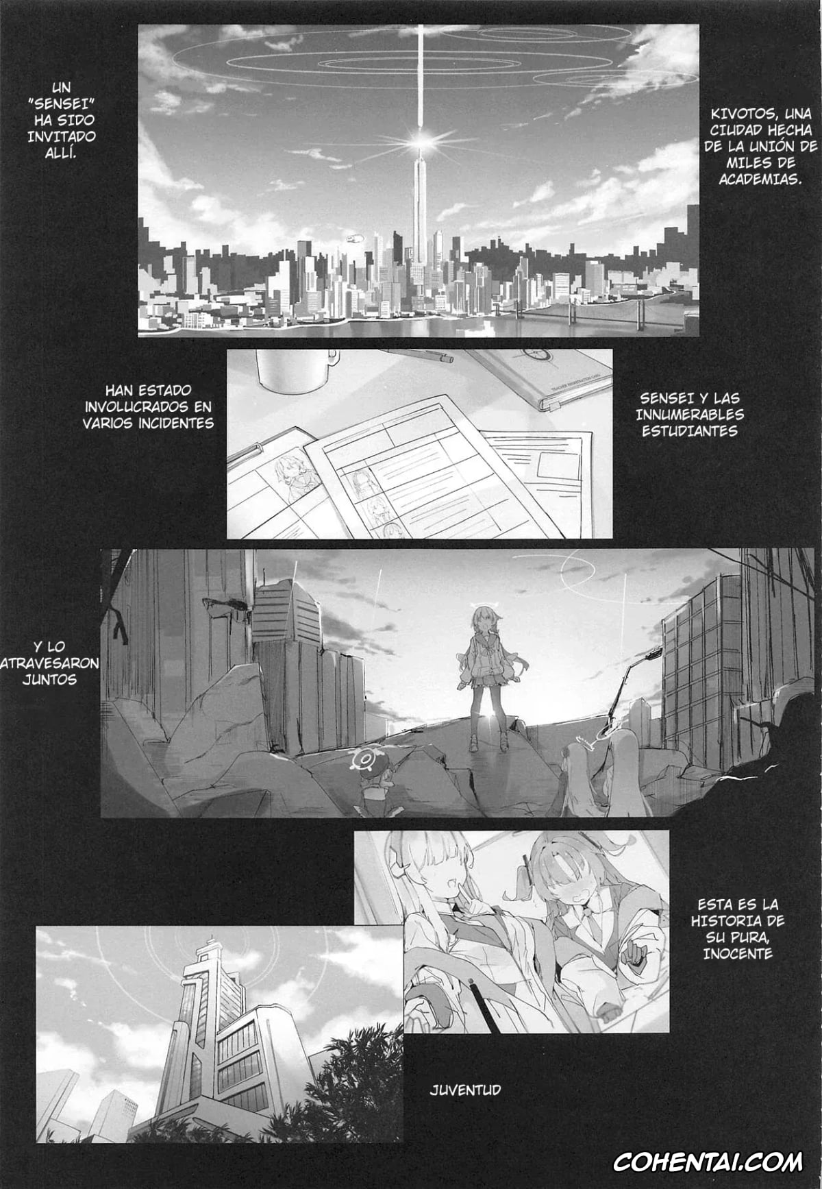 Blue Archive hentai, Ako Amau hentai, Sensei hentai, Byuru A-Kan Iku! (Blue Archive), pagina 3