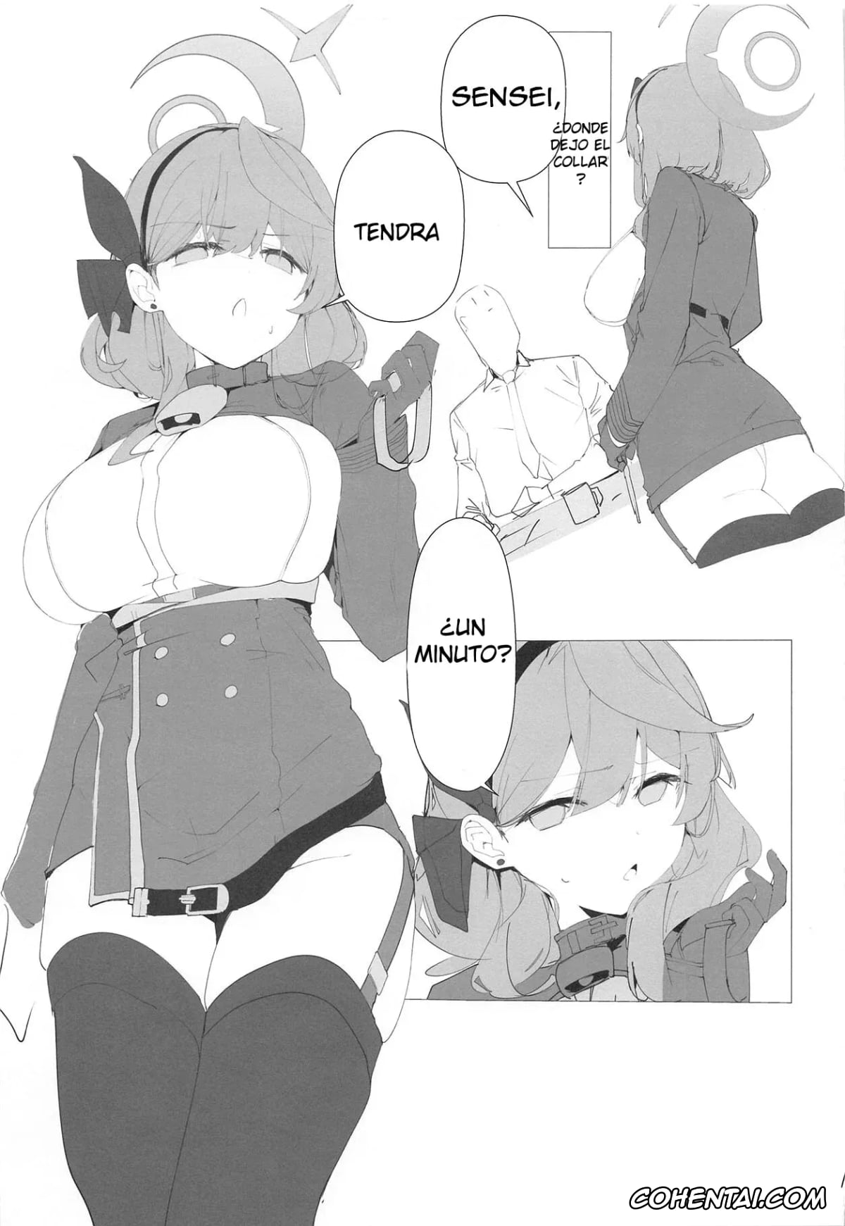 Blue Archive hentai, Ako Amau hentai, Sensei hentai, Byuru A-Kan Iku! (Blue Archive), pagina 9