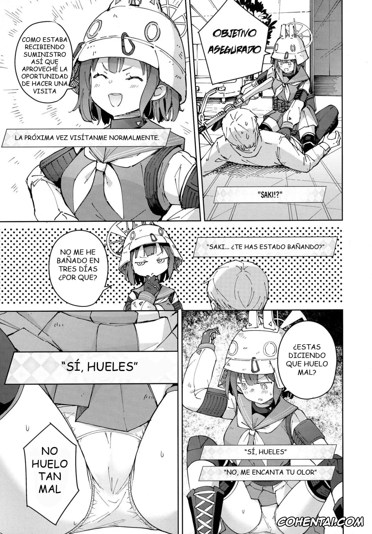 Blue Archive hentai, Saki Sorai hentai, Saki o Suinagara H suru Hanashi (Blue Archive), pagina 6