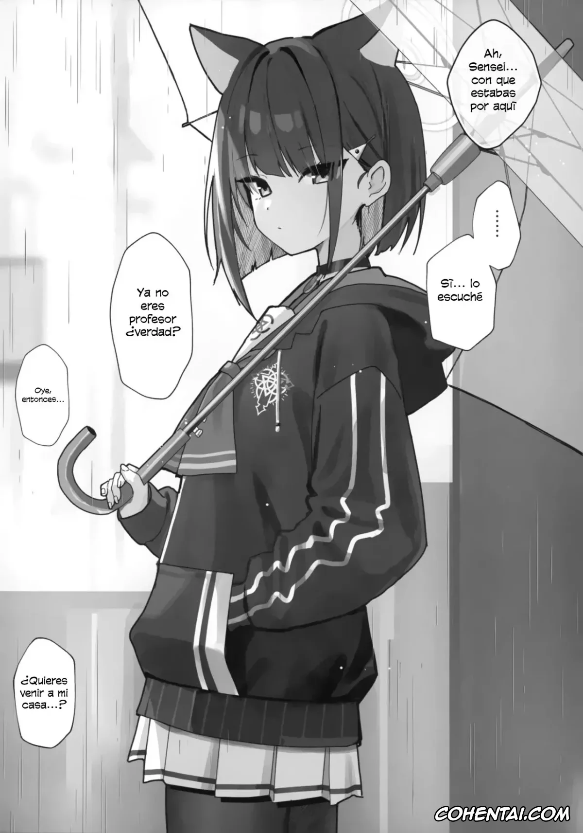 Blue Archive xxx, Kazusa Kyouyama xxx, Sensei xxx, Toke Yuku Jikan Ni Amasa O Nokoshite | Dejando dulzura mientras el tiempo se desvanece (Blue Archive), pagina 4