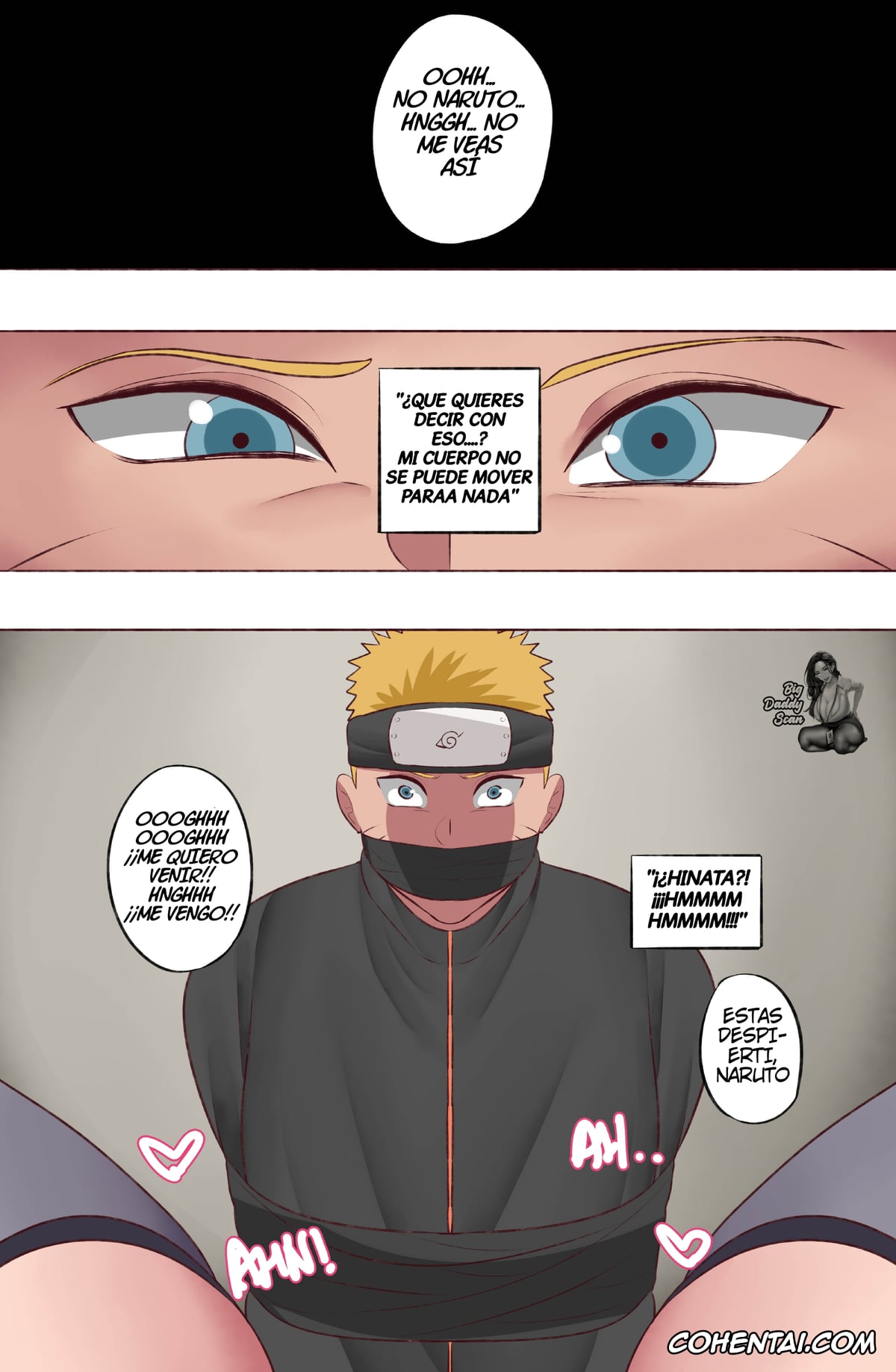 NARUTO hentai, Fourth Raikage hentai, Hinata Hyuga hentai, Naruto Uzumaki hentai, Hinata Secret Jutsu 1 (Naruto), pagina 9