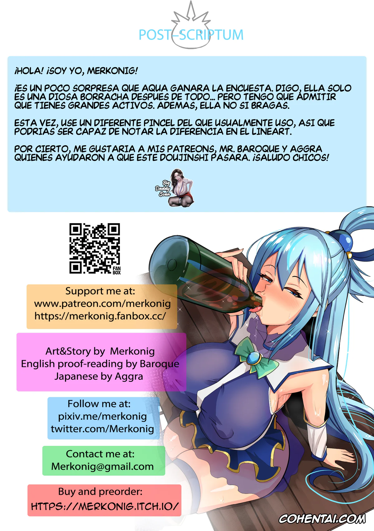 Kono Subarashii Sekai ni Syukufuku o! xxx, Aqua xxx, Wenching 8 Aqua (Kono Subarashii Sekai ni Syukufuku o!), pagina 16