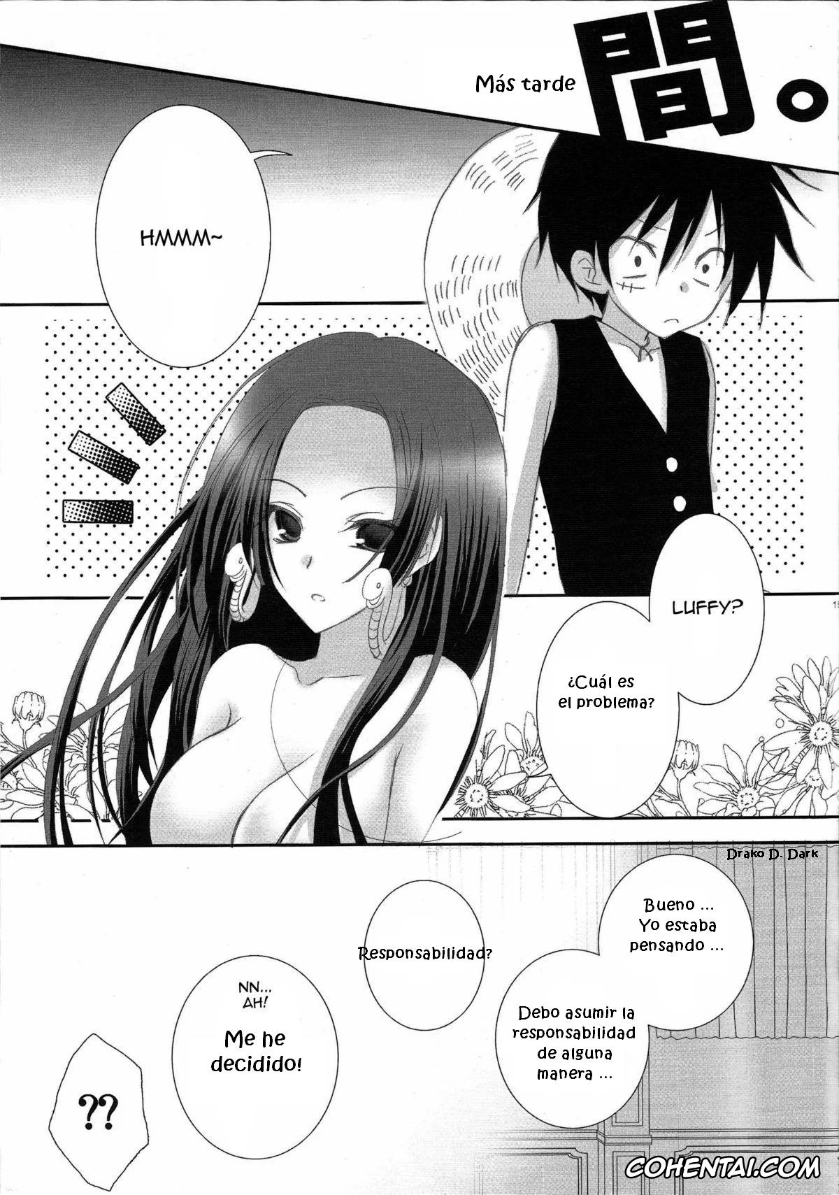 One Piece hentai, Boa Hancock hentai, Monkey D. Luffy hentai, IMAGINATION ~Hebihime-sama no Otawamure~ (One Piece), pagina 15