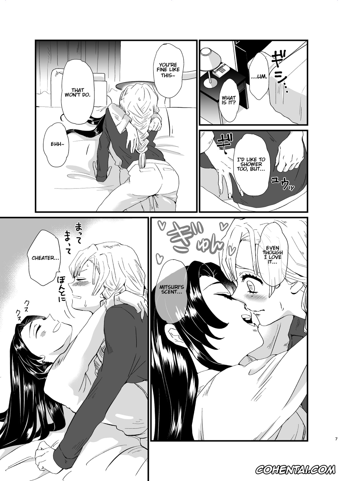 Kimetsu No Yaiba | Demon Slayer xxx, Kanae Kochou xxx, Mitsuri Kanroji xxx, Shinobu Kochou xxx, Umeawase (Kimetsu no Yaiba), pagina 7