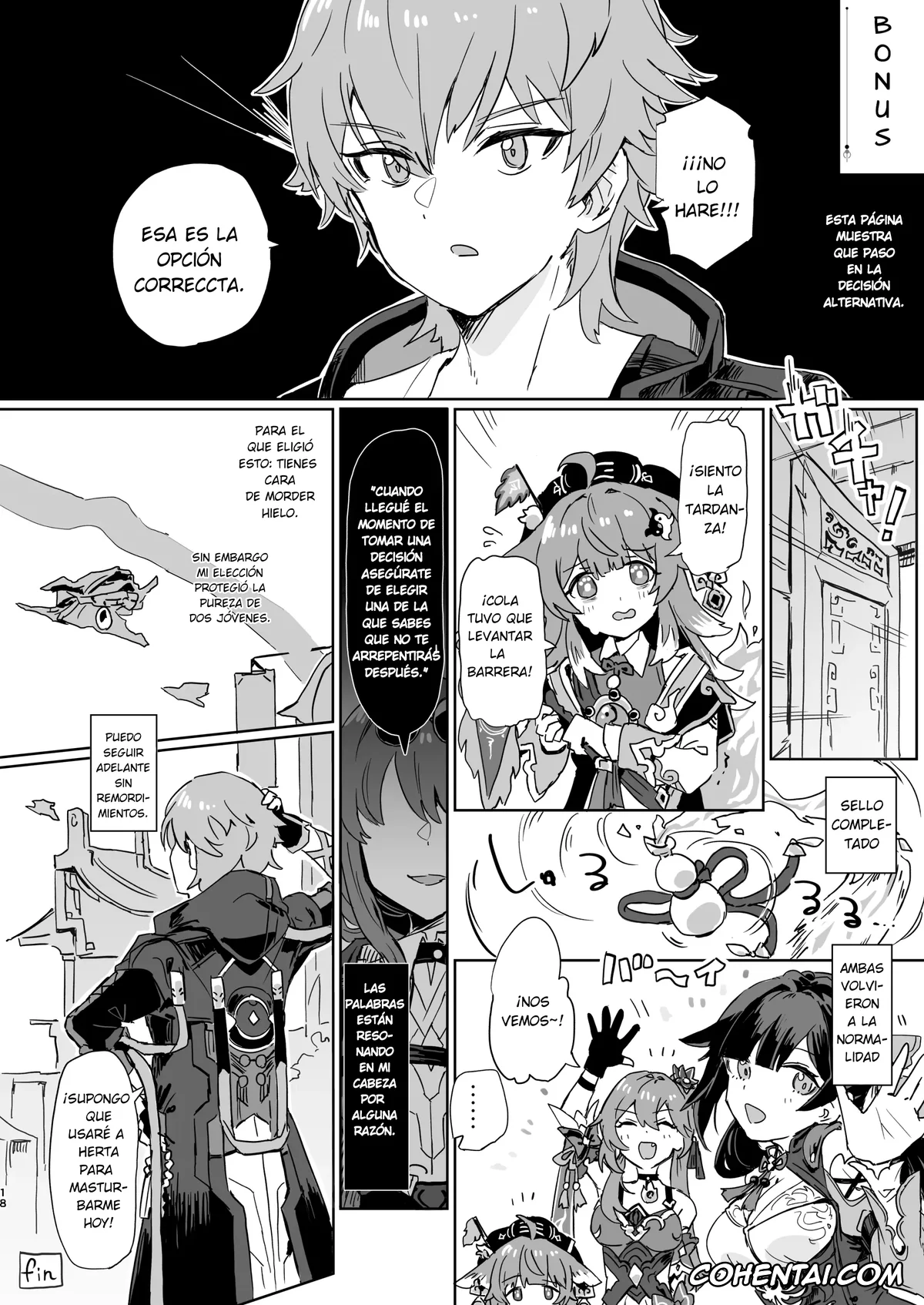 Honkai: Star Rail porno, Caelus porno, Guinaifen porno, Li Sushang porno, Kaii Taiji-tai Uraaka Katsudou Kiroku (Honkai: Star Rail), pagina 17