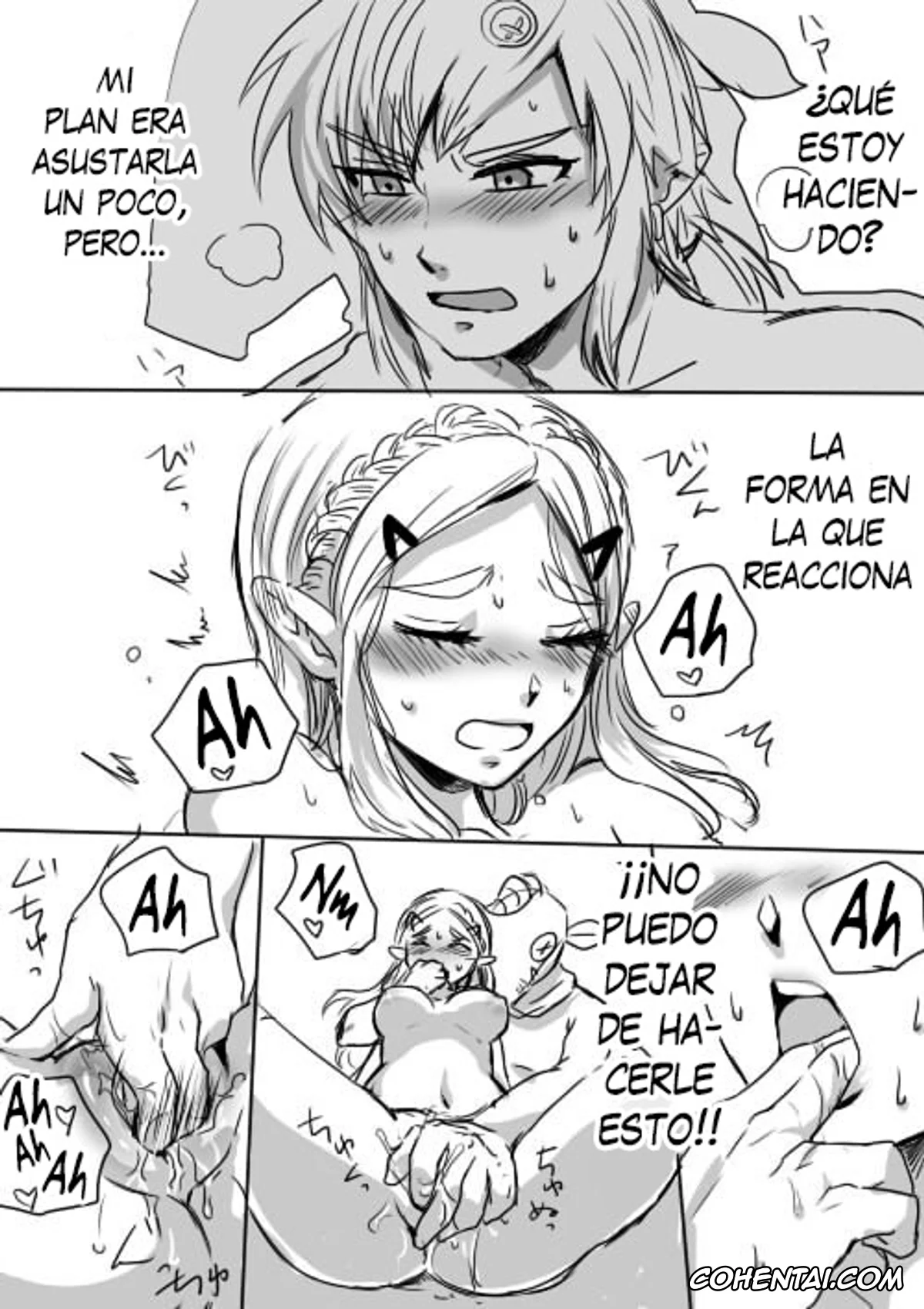 The Legend Of Zelda xxx, Link xxx, Princess Zelda xxx, Link to Zelda no Shoshinsha ni Yasashii Sex Nyuumon (The Legend of Zelda: Breath of the Wild), pagina 7