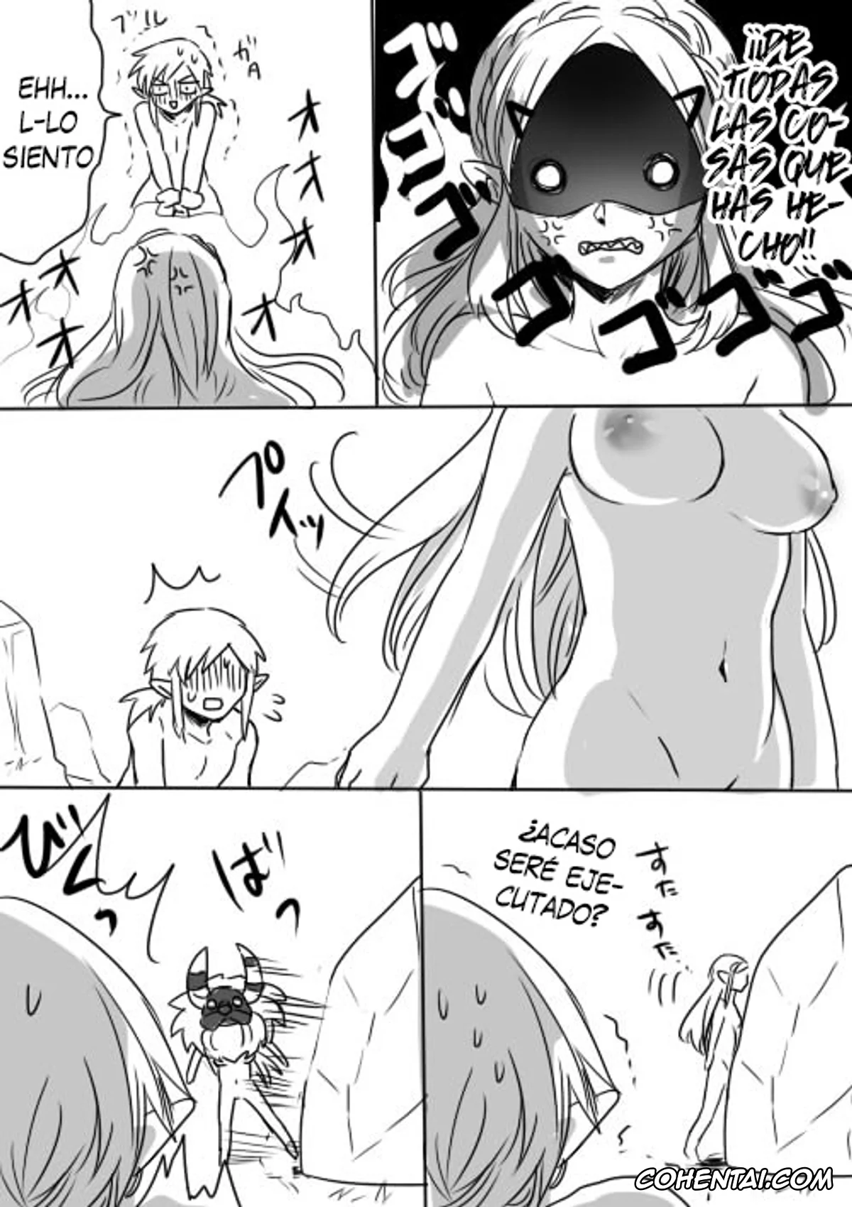The Legend Of Zelda hentai, Link hentai, Princess Zelda hentai, Link to Zelda no Shoshinsha ni Yasashii Sex Nyuumon (The Legend of Zelda: Breath of the Wild), pagina 15