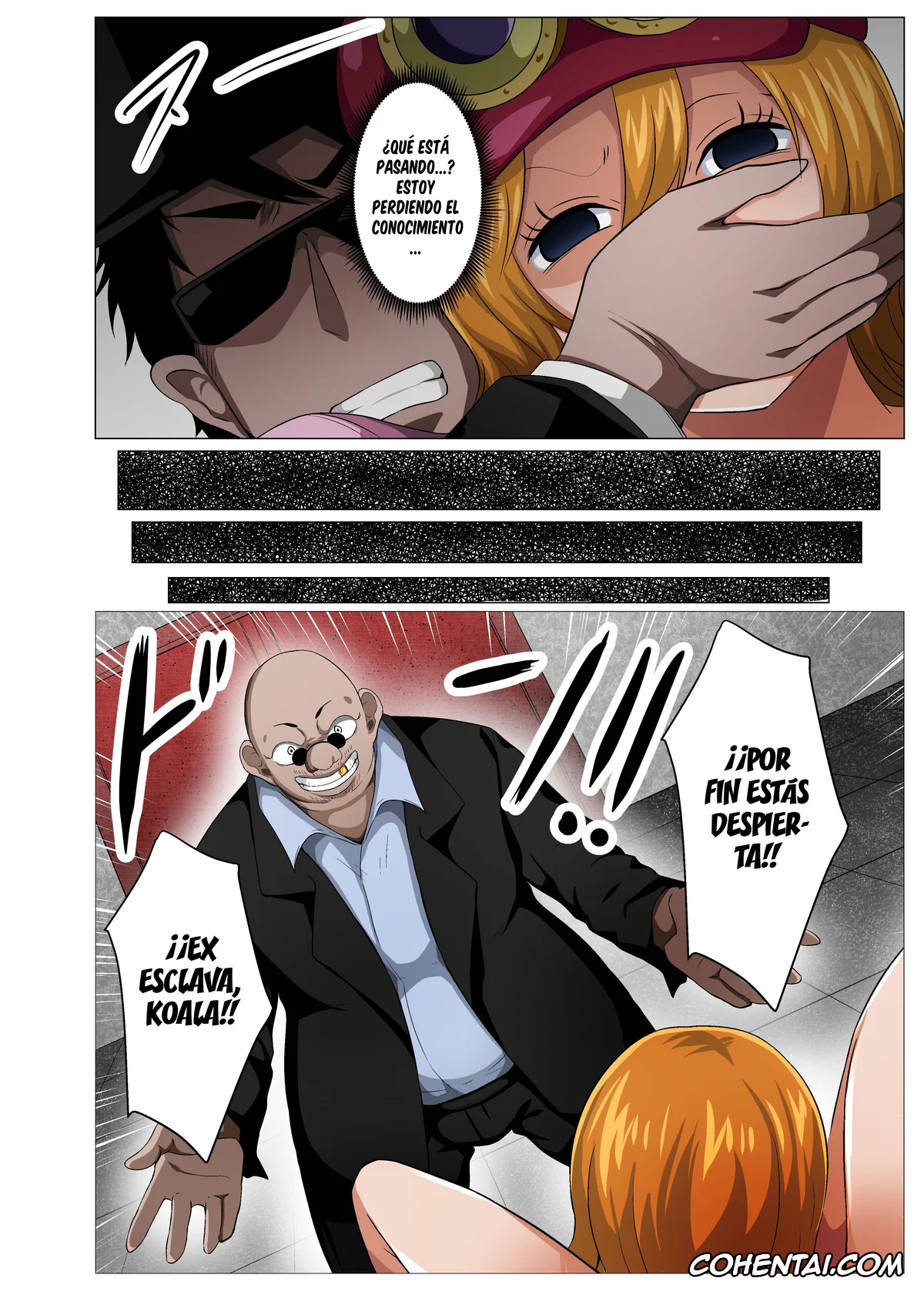 One Piece xxx, Koala xxx, Nerawareta Moto Dorei no Bakunyuu Musume (One Piece), pagina 4