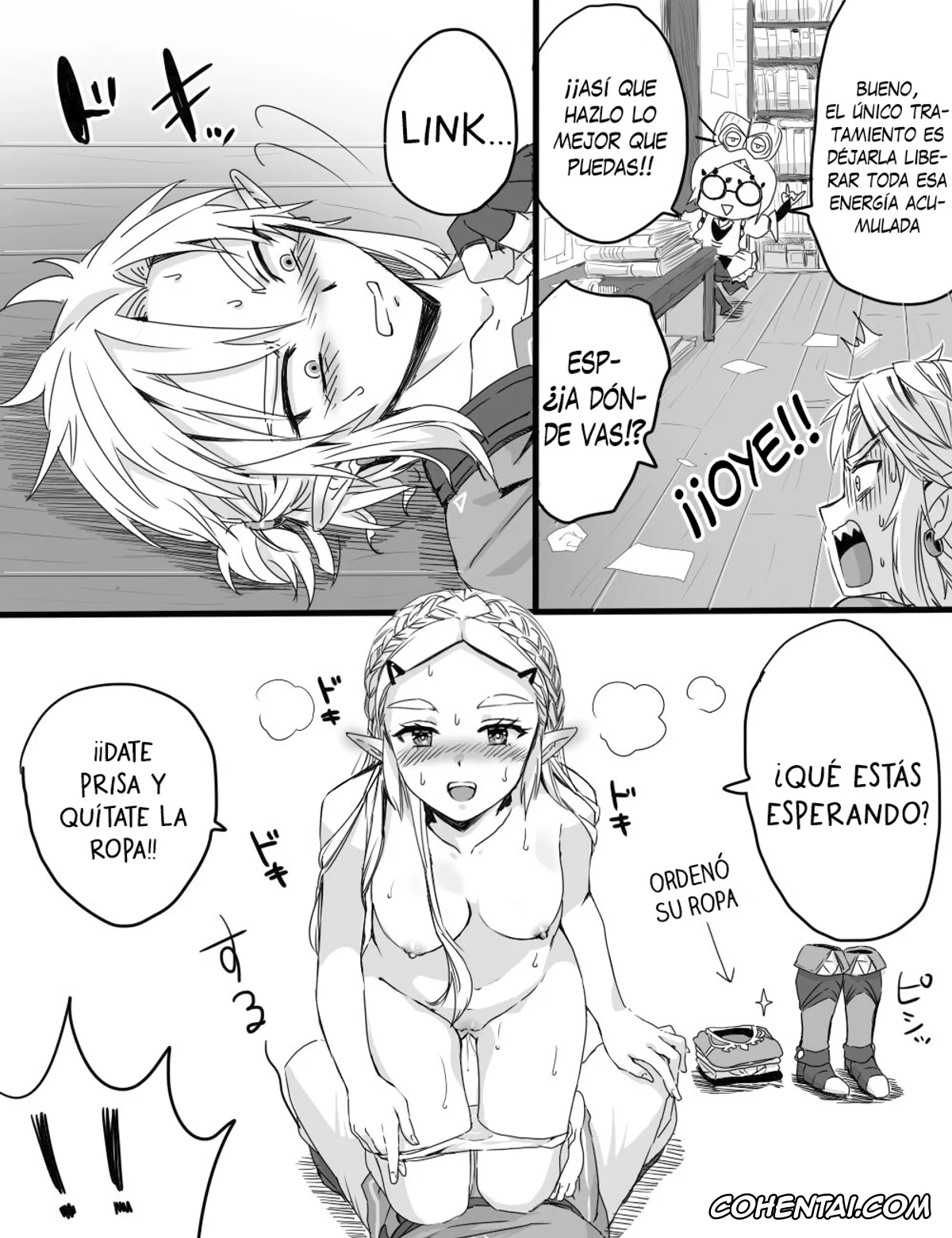 The Legend Of Zelda xxx, Link xxx, Princess Zelda xxx, Purah xxx, Love Pond Power (The Legend of Zelda), pagina 7