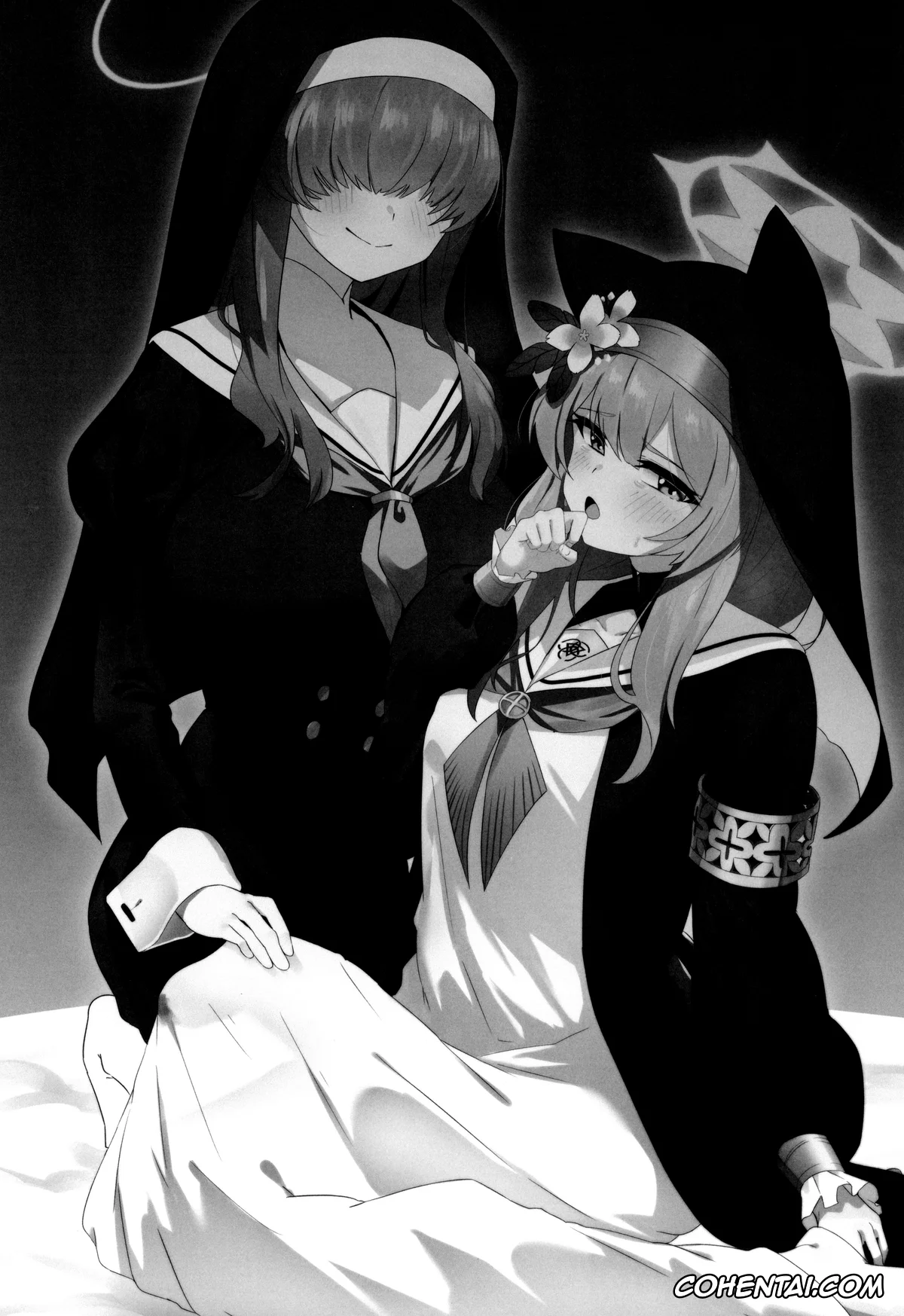 Blue Archive xxx, Mari Iochi xxx, Teiketsu to Aiyoku no Kuuhaku ni (Blue Archive), pagina 4