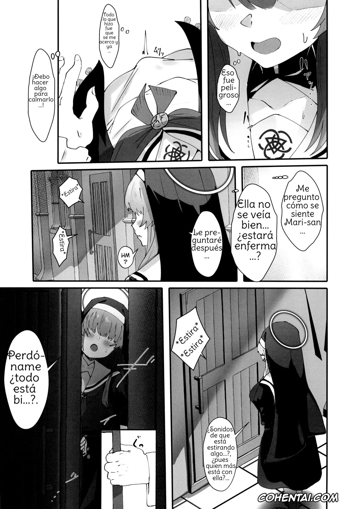 Blue Archive xxx, Mari Iochi xxx, Teiketsu to Aiyoku no Kuuhaku ni (Blue Archive), pagina 7