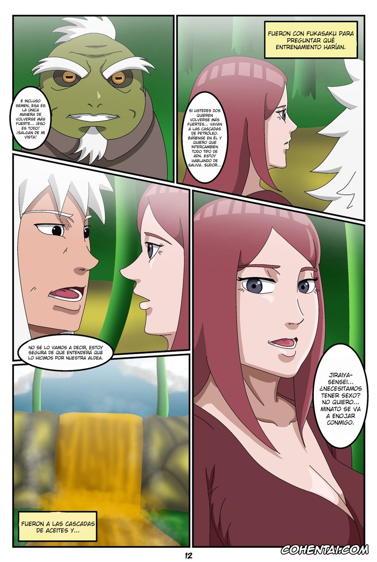 NARUTO xxx, Jiraiya xxx, Kushina Uzumaki xxx, Minato xxx, Minato Namikaze xxx, Sensei Hard Rock Training (Naruto), pagina 13