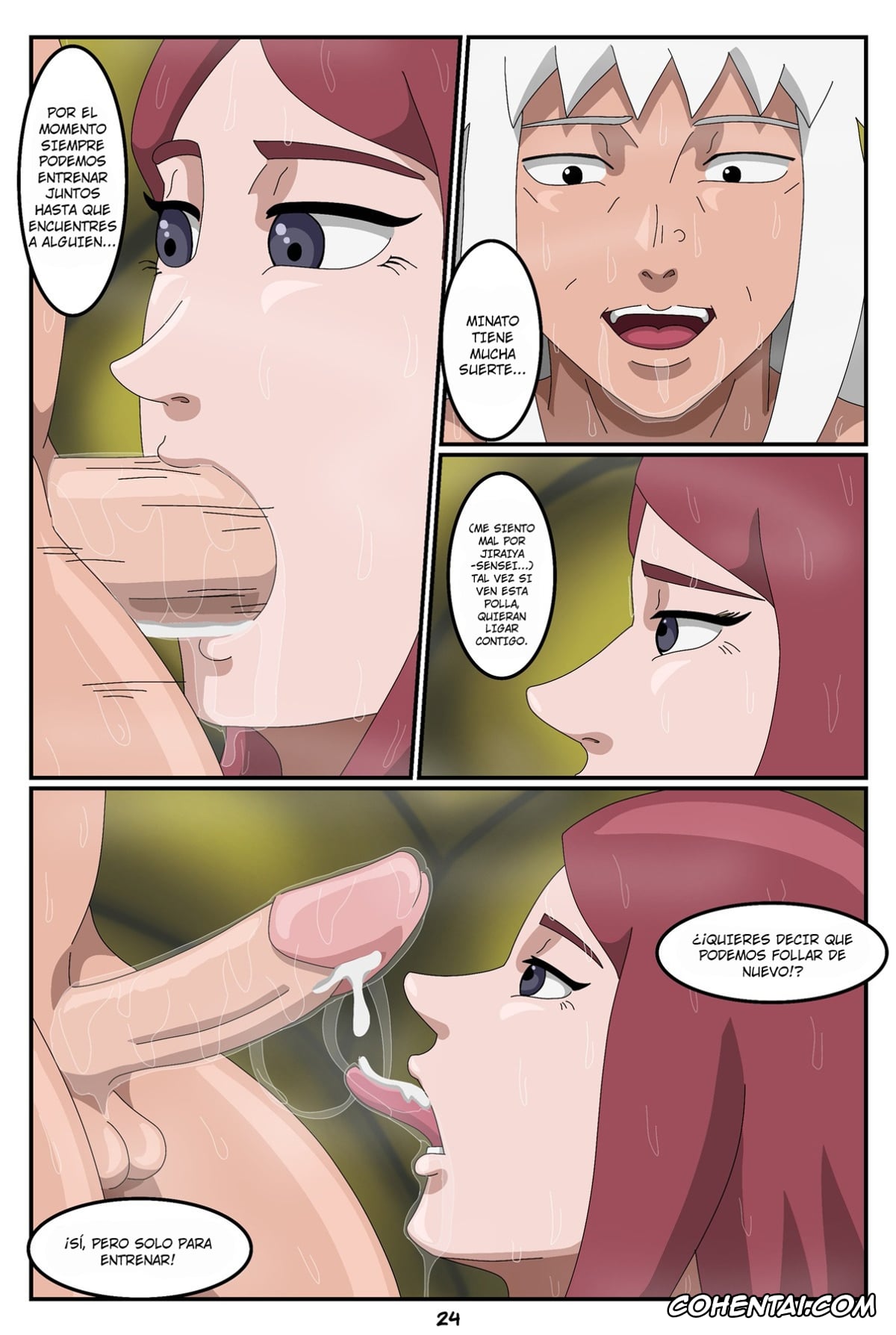 NARUTO xxx, Jiraiya xxx, Kushina Uzumaki xxx, Minato xxx, Minato Namikaze xxx, Sensei Hard Rock Training (Naruto), pagina 25