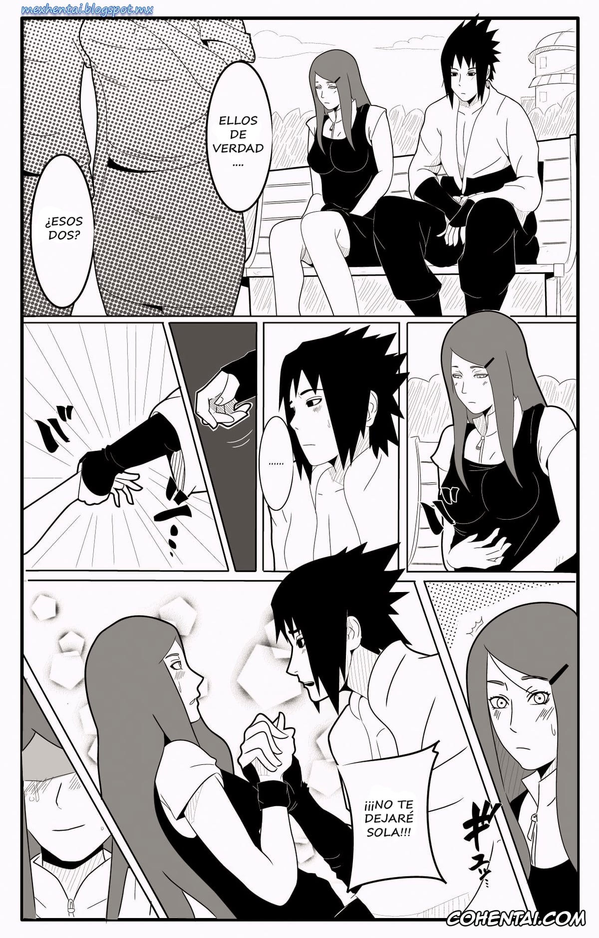 NARUTO xxx, Kushina Uzumaki xxx, Sasuke Uchiha xxx, Immoral Lesson (Naruto), pagina 10