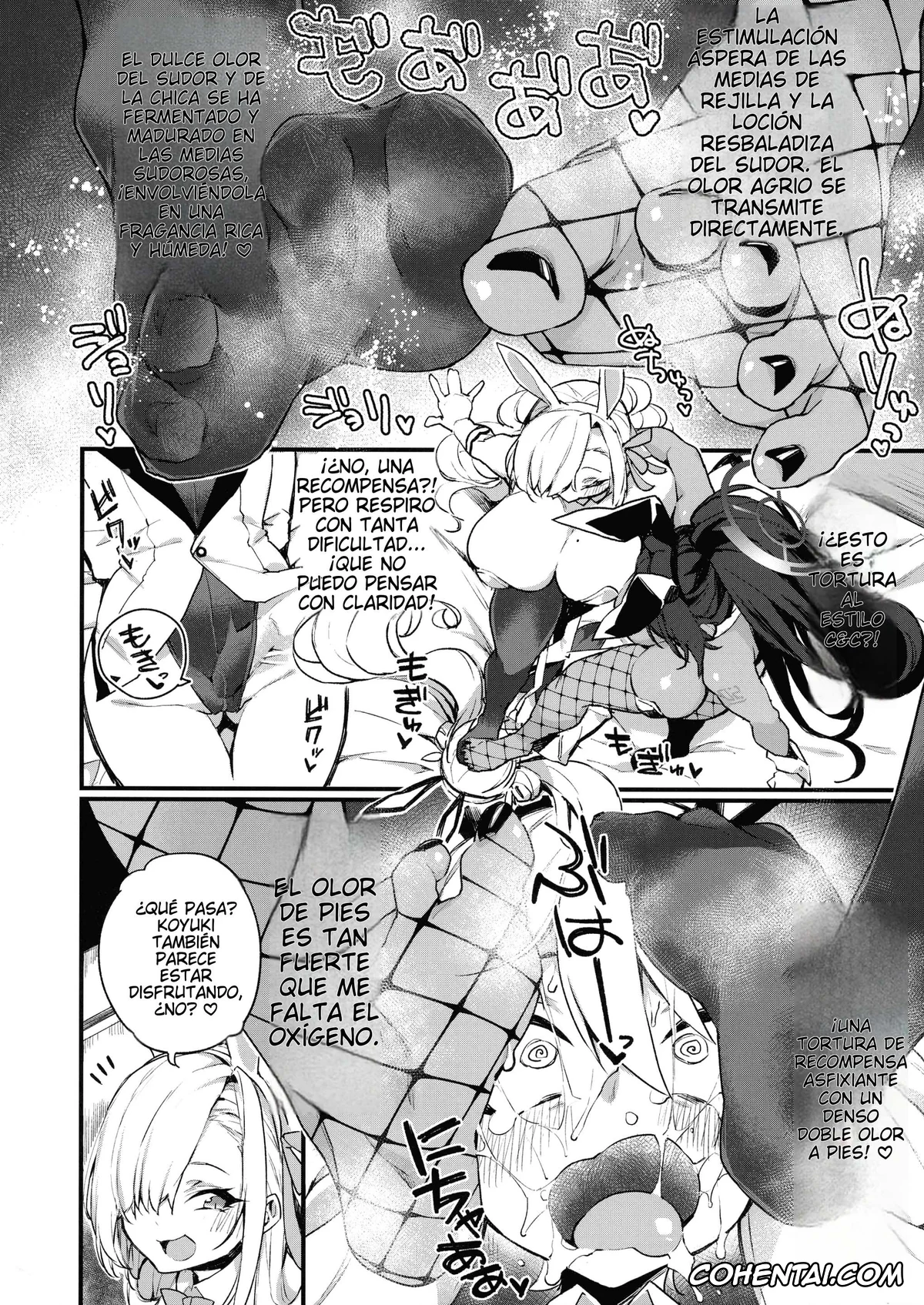 Blue Archive hentai, Asuna Ichinose hentai, Karin Kakudate hentai, Koyuki Kurosaki hentai, WHITE RABBIT HUNTING (Blue Archive), pagina 6