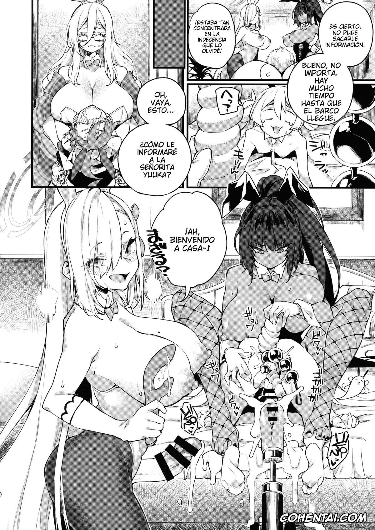Blue Archive porno, Asuna Ichinose porno, Karin Kakudate porno, Koyuki Kurosaki porno, WHITE RABBIT HUNTING (Blue Archive), pagina 20