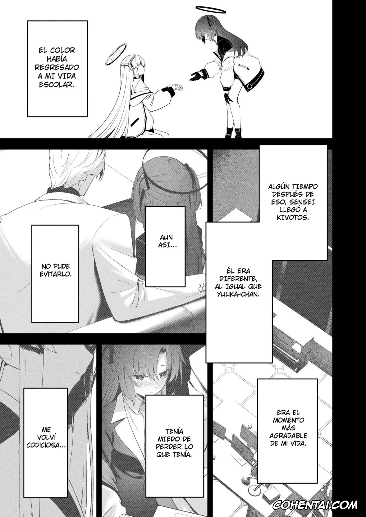 Blue Archive xxx, Noa Ushio xxx, Sensei xxx, Yuuka Hayase xxx, Answers (Blue Archive), pagina 10