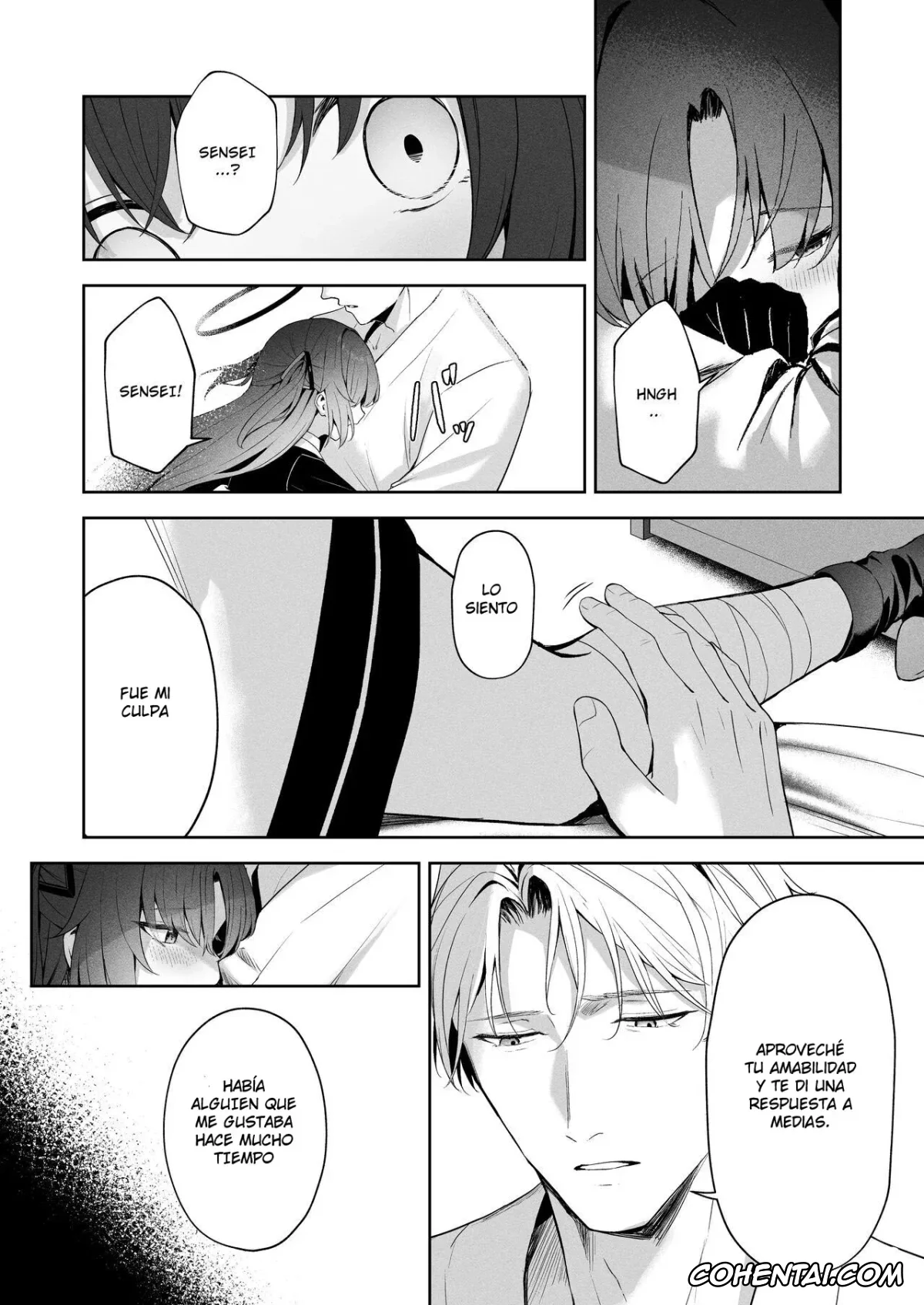 Blue Archive hentai, Noa Ushio hentai, Sensei hentai, Yuuka Hayase hentai, Answers (Blue Archive), pagina 21