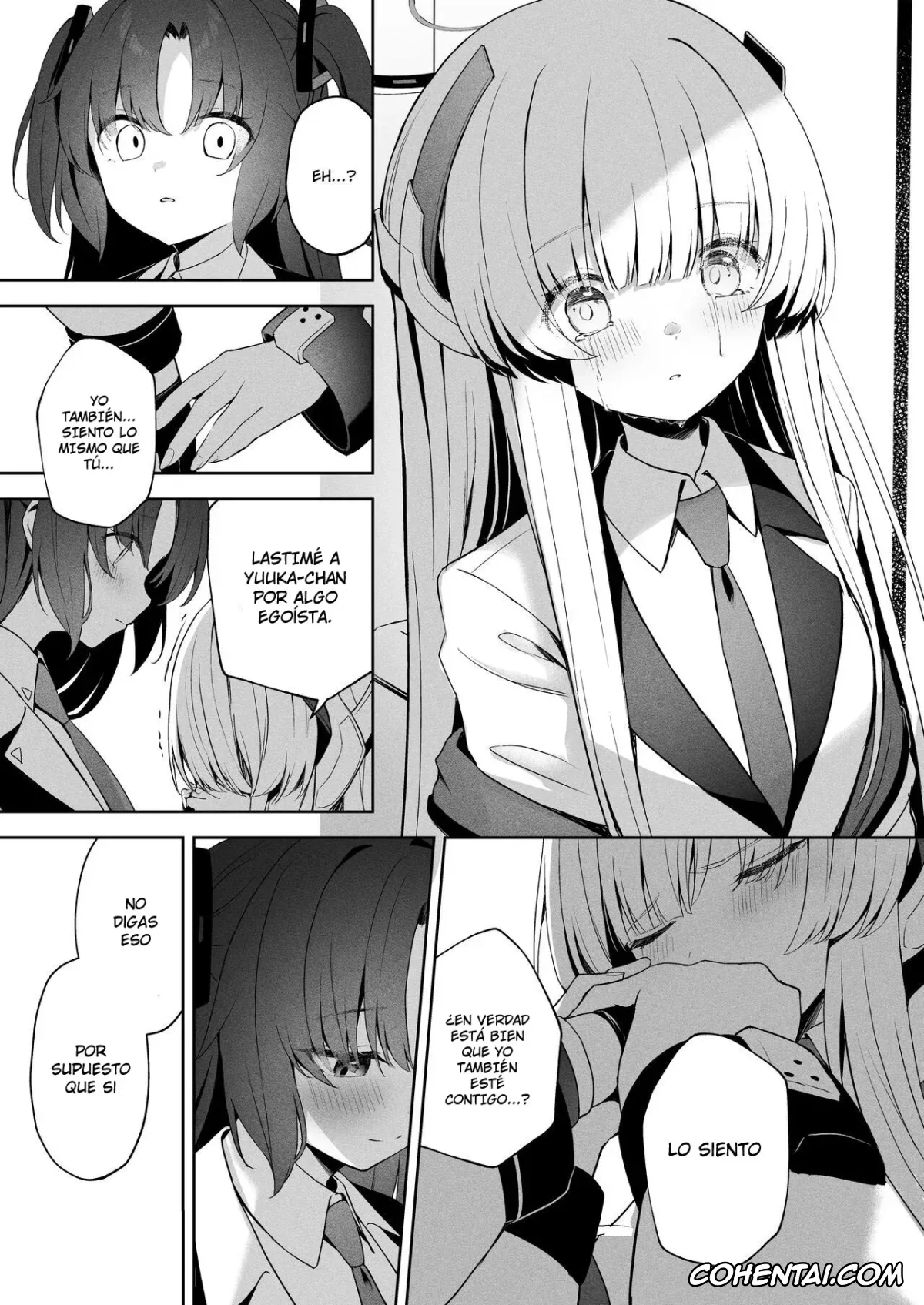 Blue Archive xxx, Noa Ushio xxx, Sensei xxx, Yuuka Hayase xxx, Answers (Blue Archive), pagina 28
