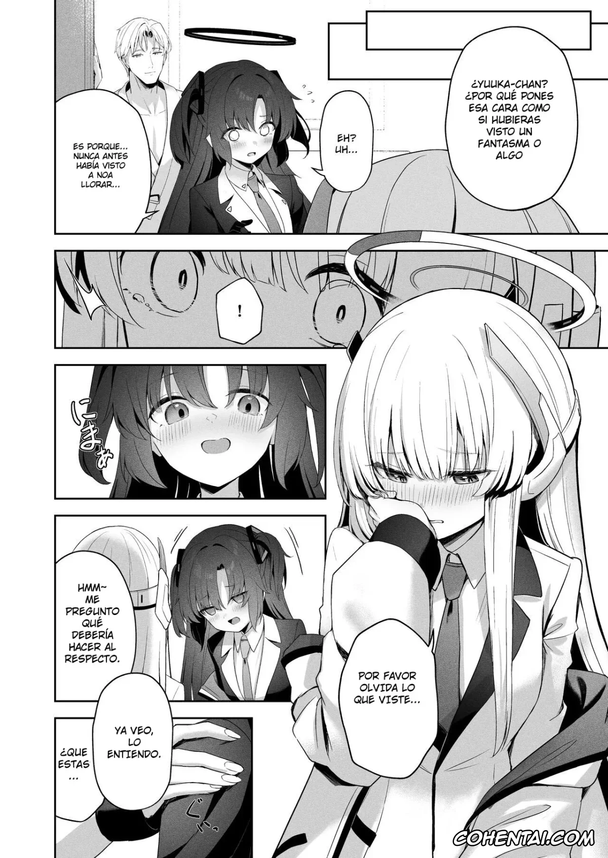 Blue Archive porno, Noa Ushio porno, Sensei porno, Yuuka Hayase porno, Answers (Blue Archive), pagina 29