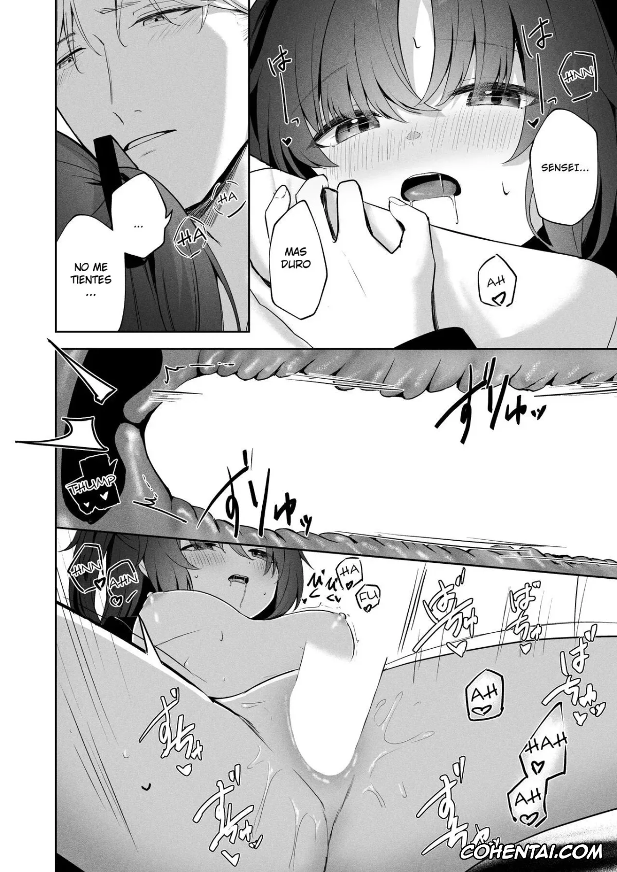 Blue Archive xxx, Noa Ushio xxx, Sensei xxx, Yuuka Hayase xxx, Answers (Blue Archive), pagina 37