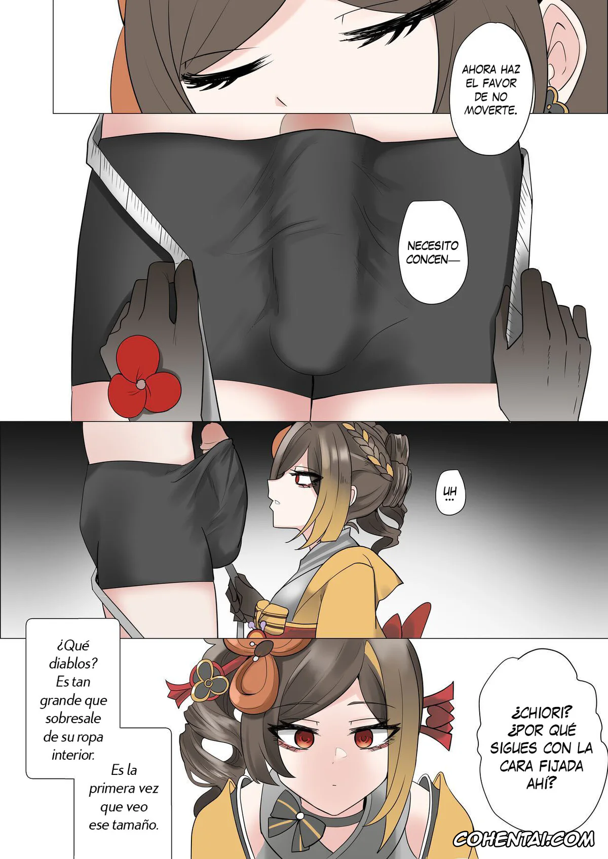 Genshin Impact hentai, Aether hentai, Chiori hentai, Shihai (Genshin Impact), pagina 6