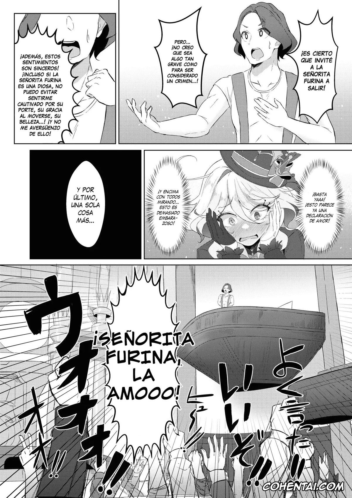Genshin Impact hentai, Focalors | Lady Furina hentai, Shizuku no Kageri (Genshin Impact), pagina 6