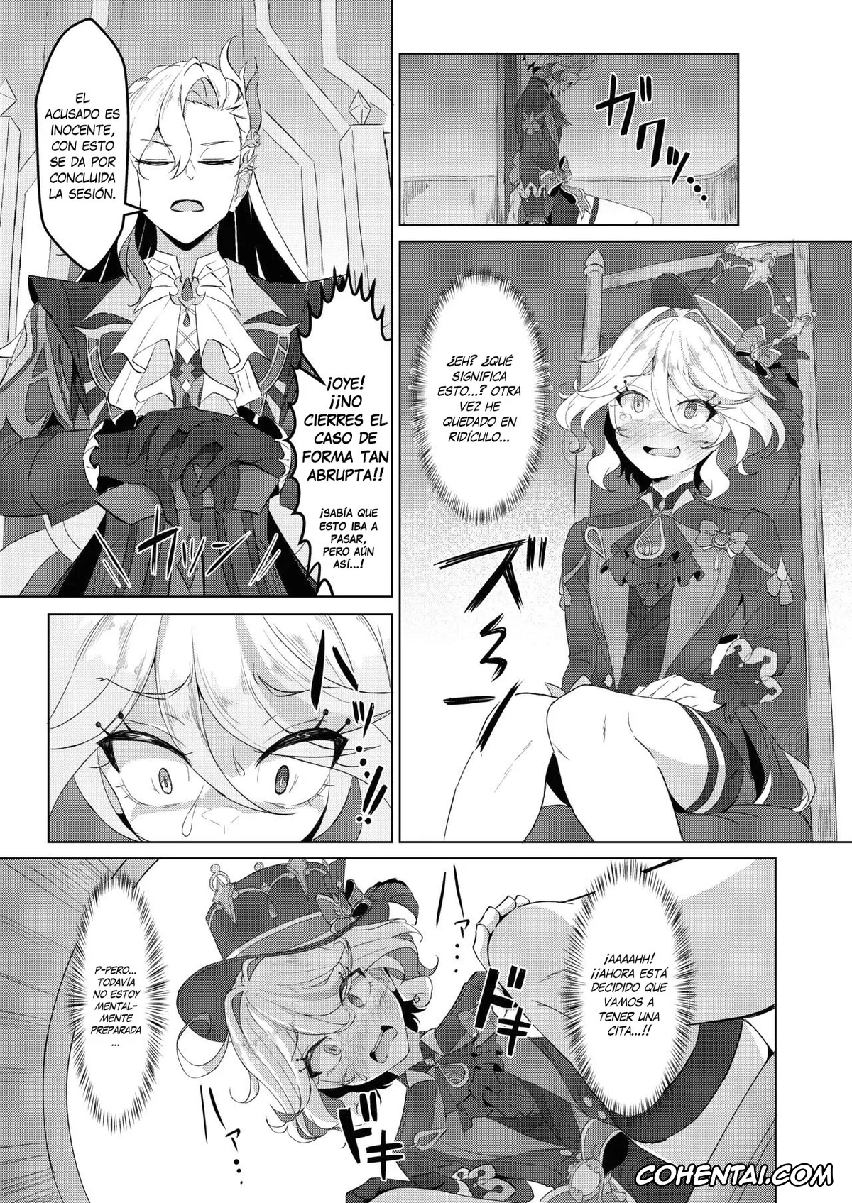 Genshin Impact xxx, Focalors | Lady Furina xxx, Shizuku no Kageri (Genshin Impact), pagina 7