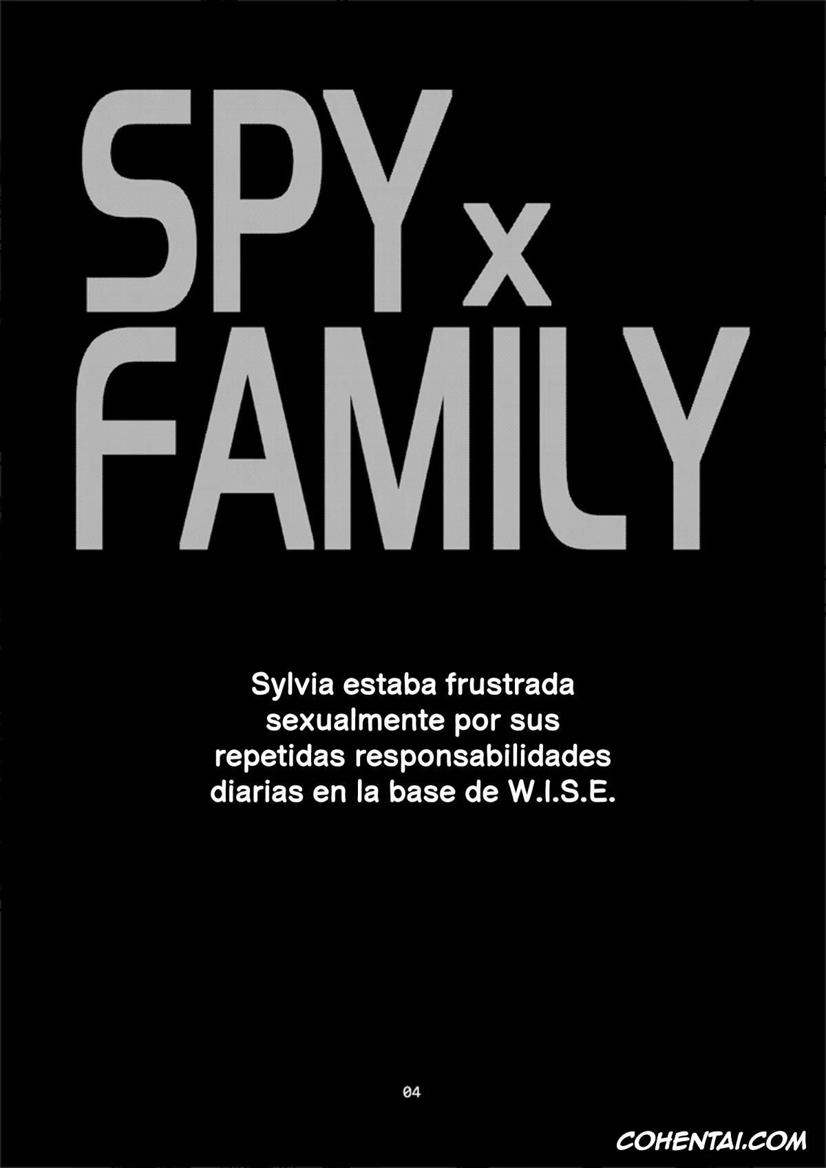Spy x Family xxx, Sylvia Sherwood xxx, Handler wa Yokkyuu Fuman (SPY x FAMILY), pagina 4
